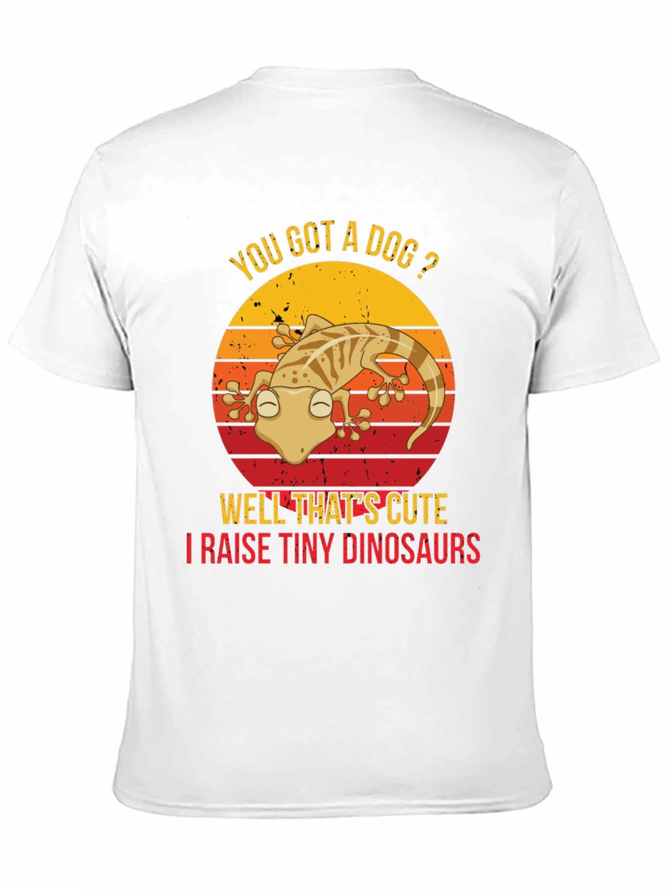 Black You Got a Dog? Gecko Lover T-Shirt view 11