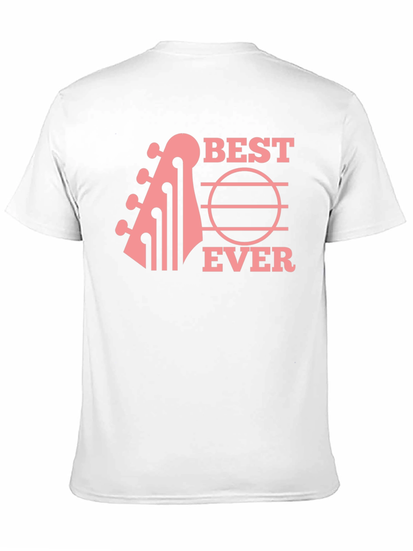 Best Ever Guitar Headstock Graphic Tee - Black - 11