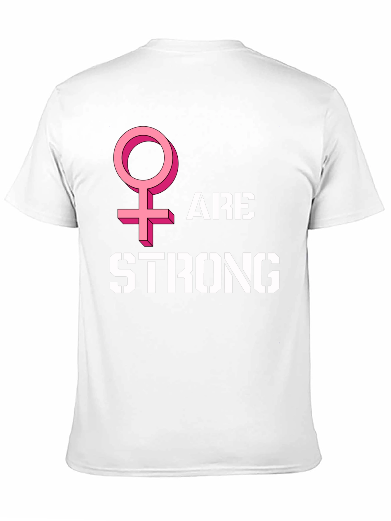 Women Are Strong Graphic Tee - Black - 11