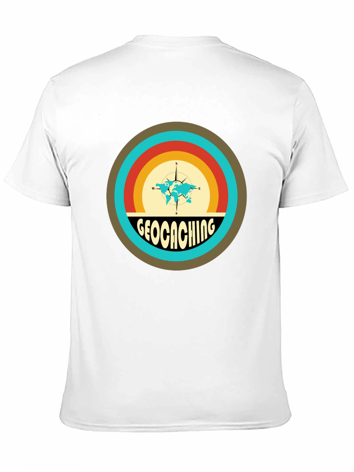 Black Geocaching Graphic Tee - Adventure Awaits! view 11