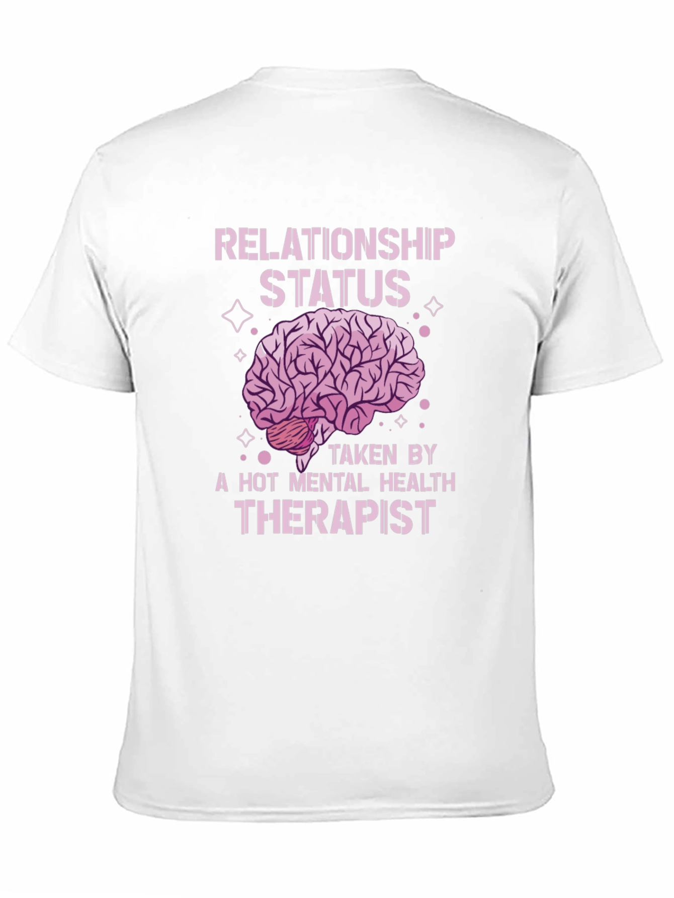 Black Relationship Status Therapist T-Shirt view 11