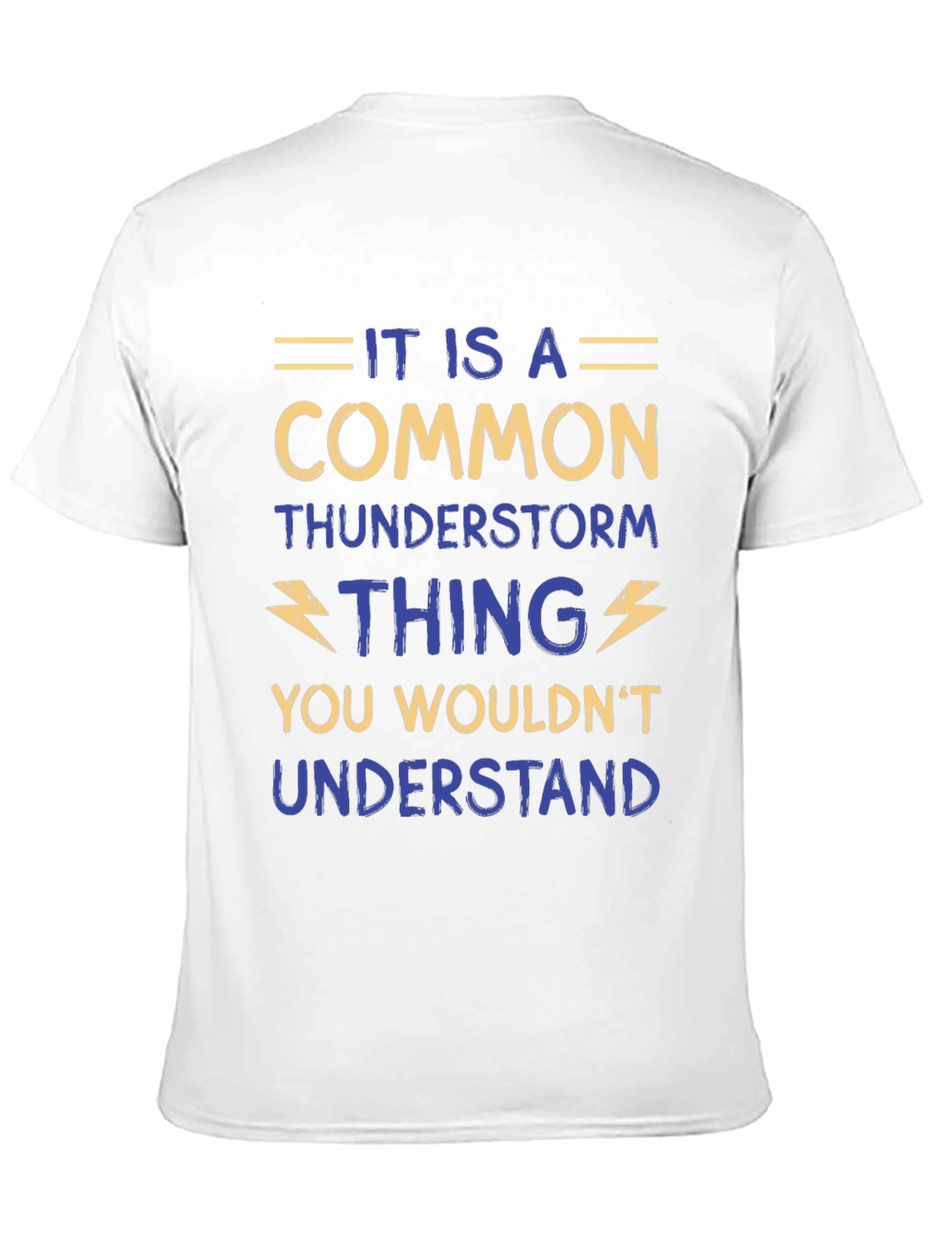 Black Common Thunderstorm Thing Men's T-Shirt view 11