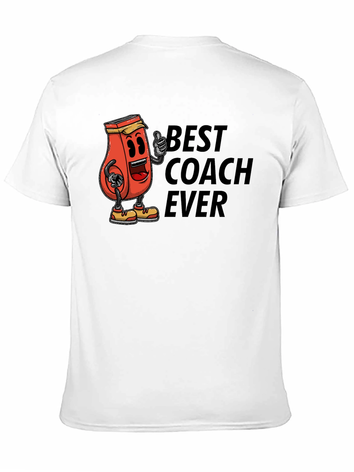 Black Best Coach Ever T-Shirt view 11