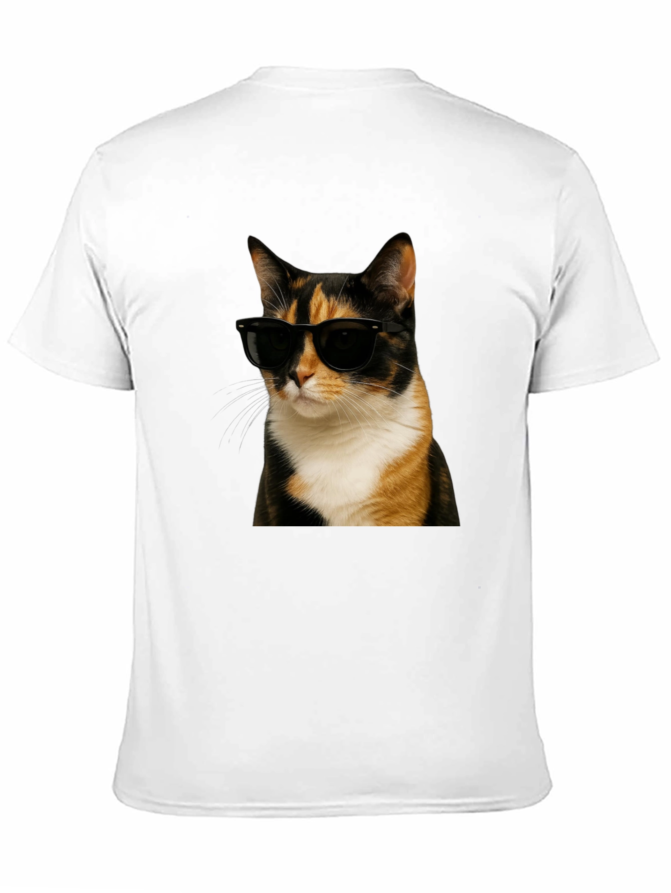 Black Cool Cat Graphic T-Shirt - Black view 11