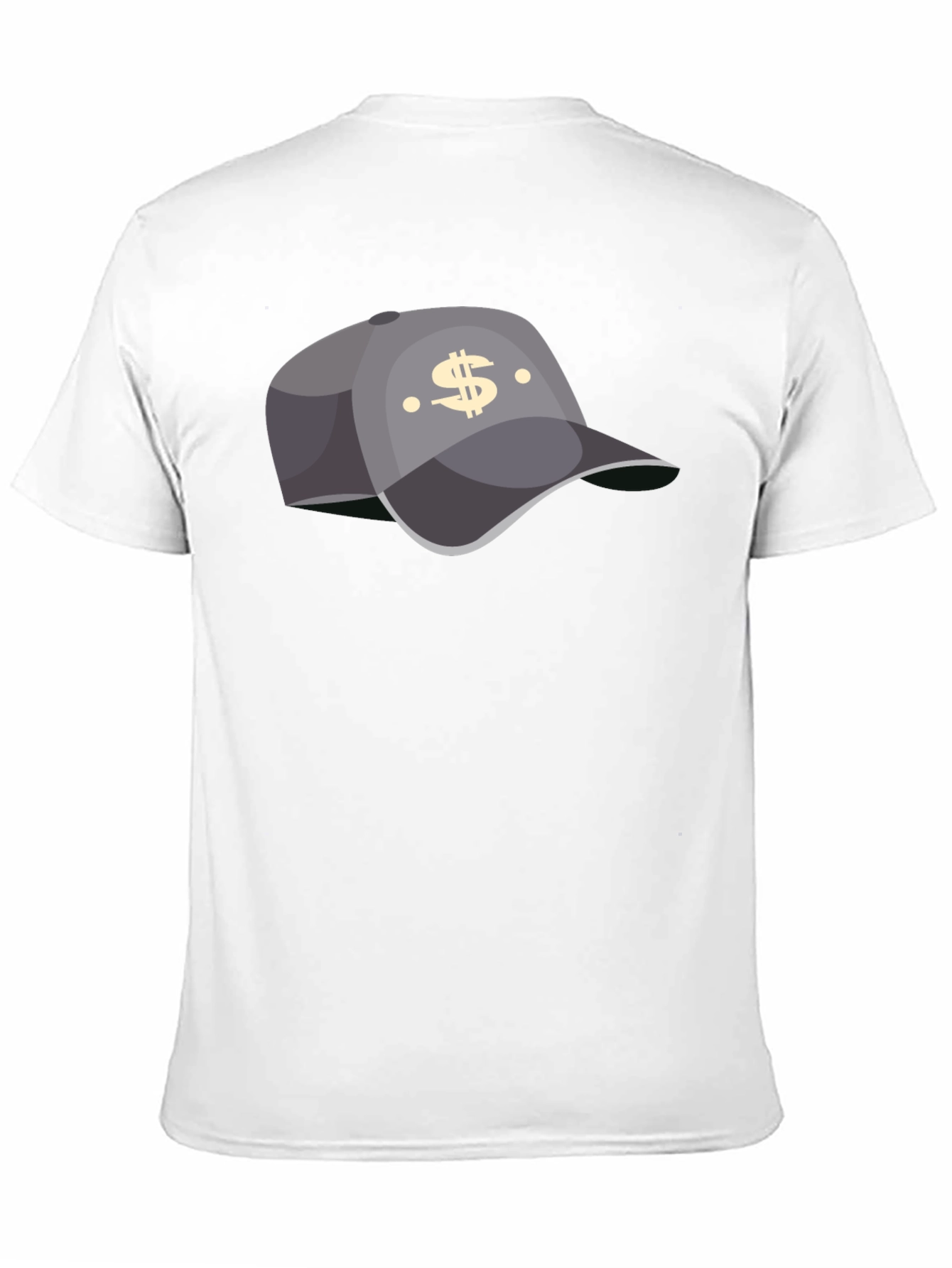 Black Trendy Black T-Shirt with Hat Graphic view 11