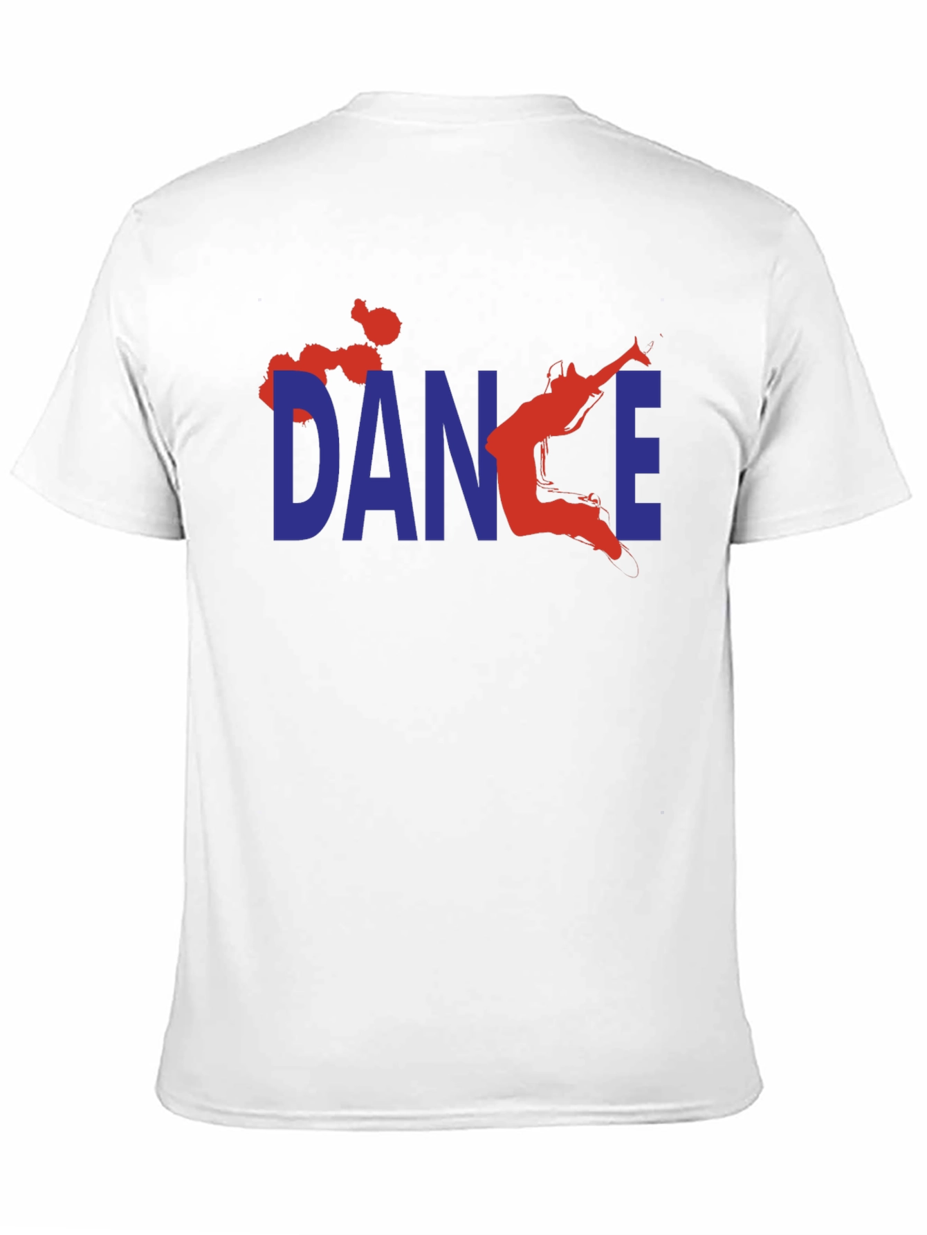 Black Dance Graphic T-Shirt - Black Cotton Tee view 11