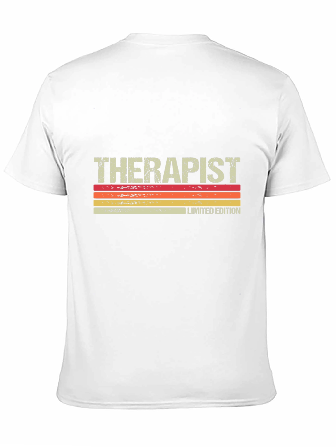 Black Therapist Limited Edition Retro T-Shirt view 11