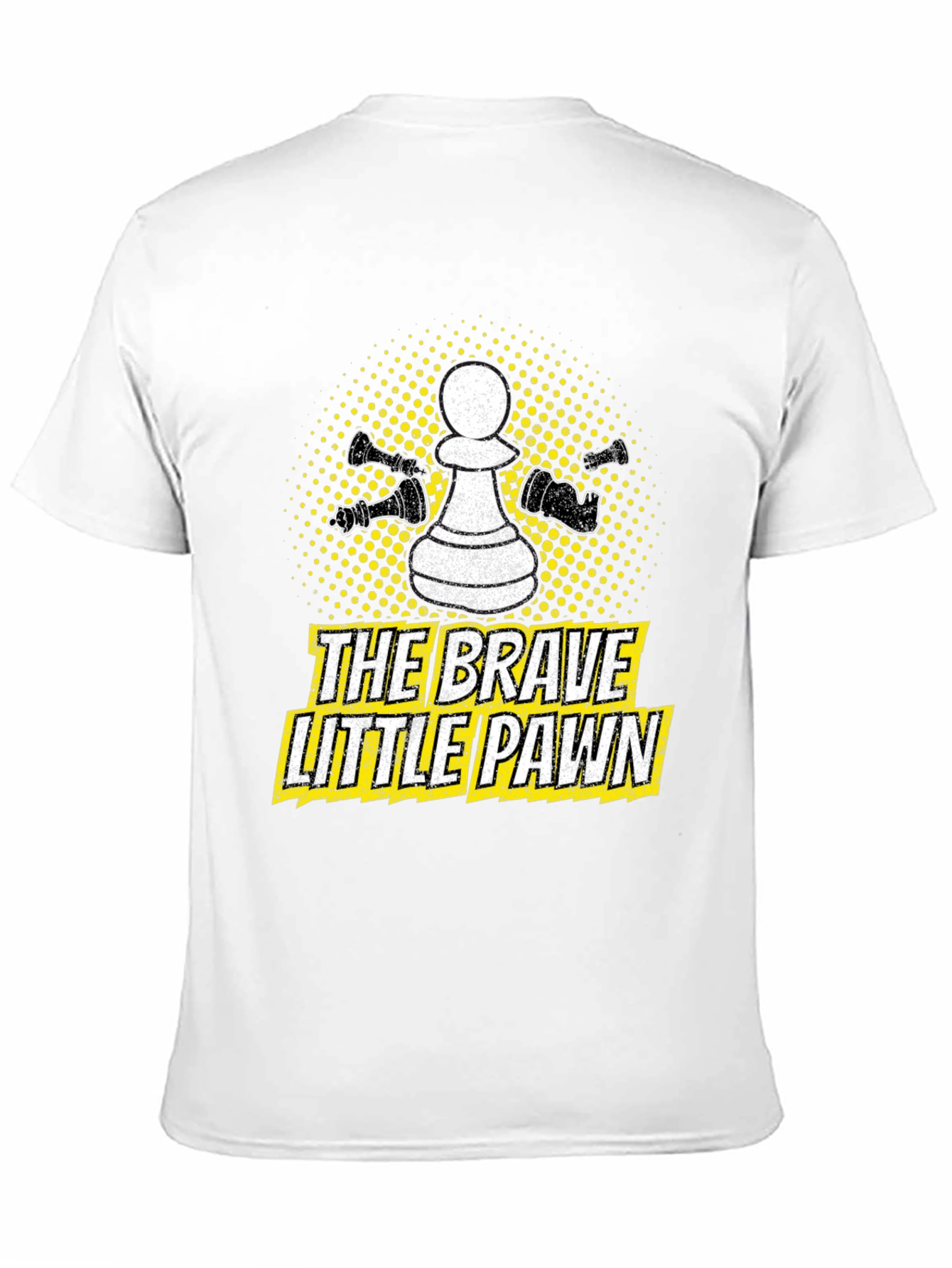 Black The Brave Little Pawn Graphic T-Shirt view 11