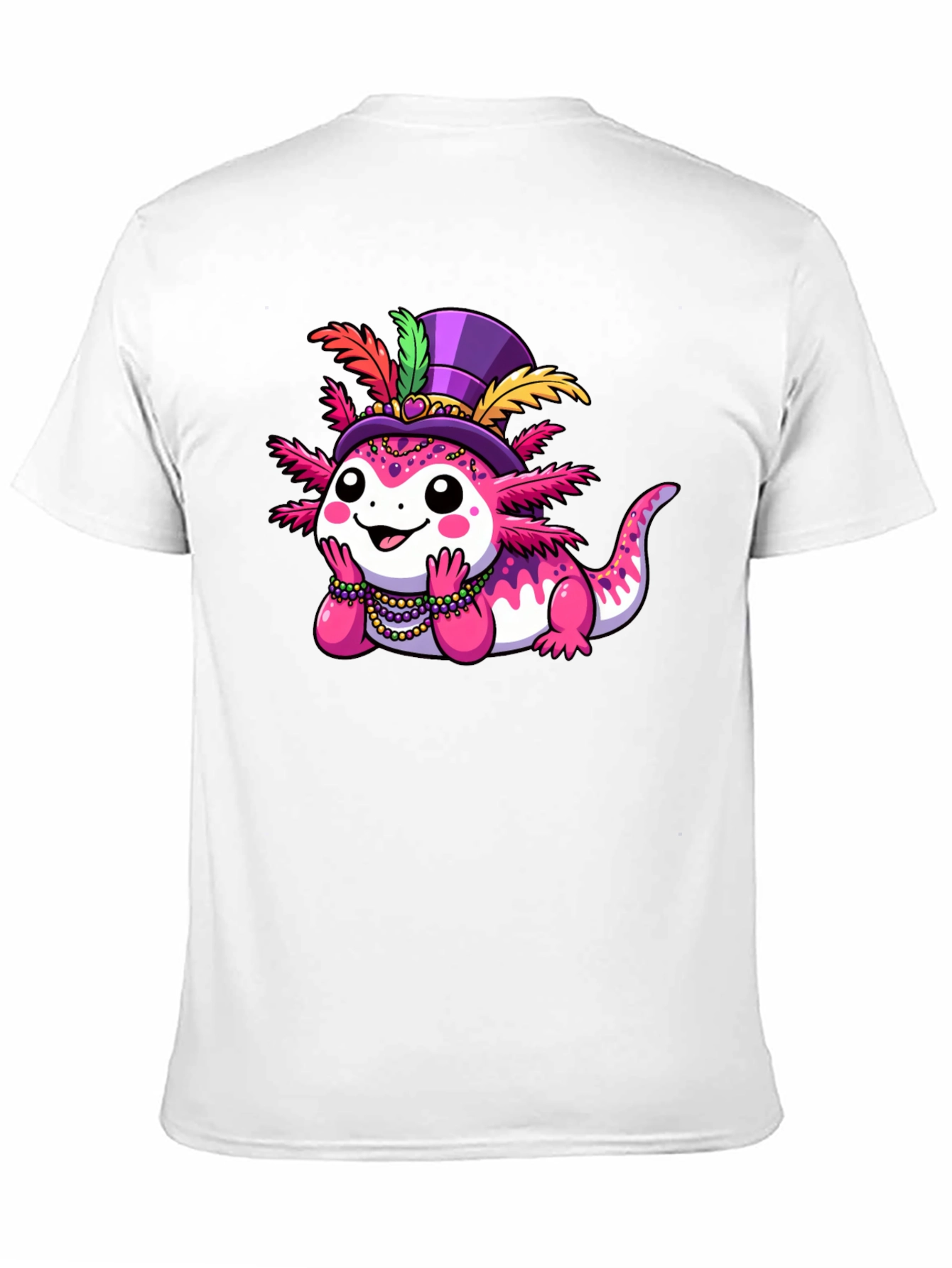 Axolotl Mardi Gras T-Shirt - 11