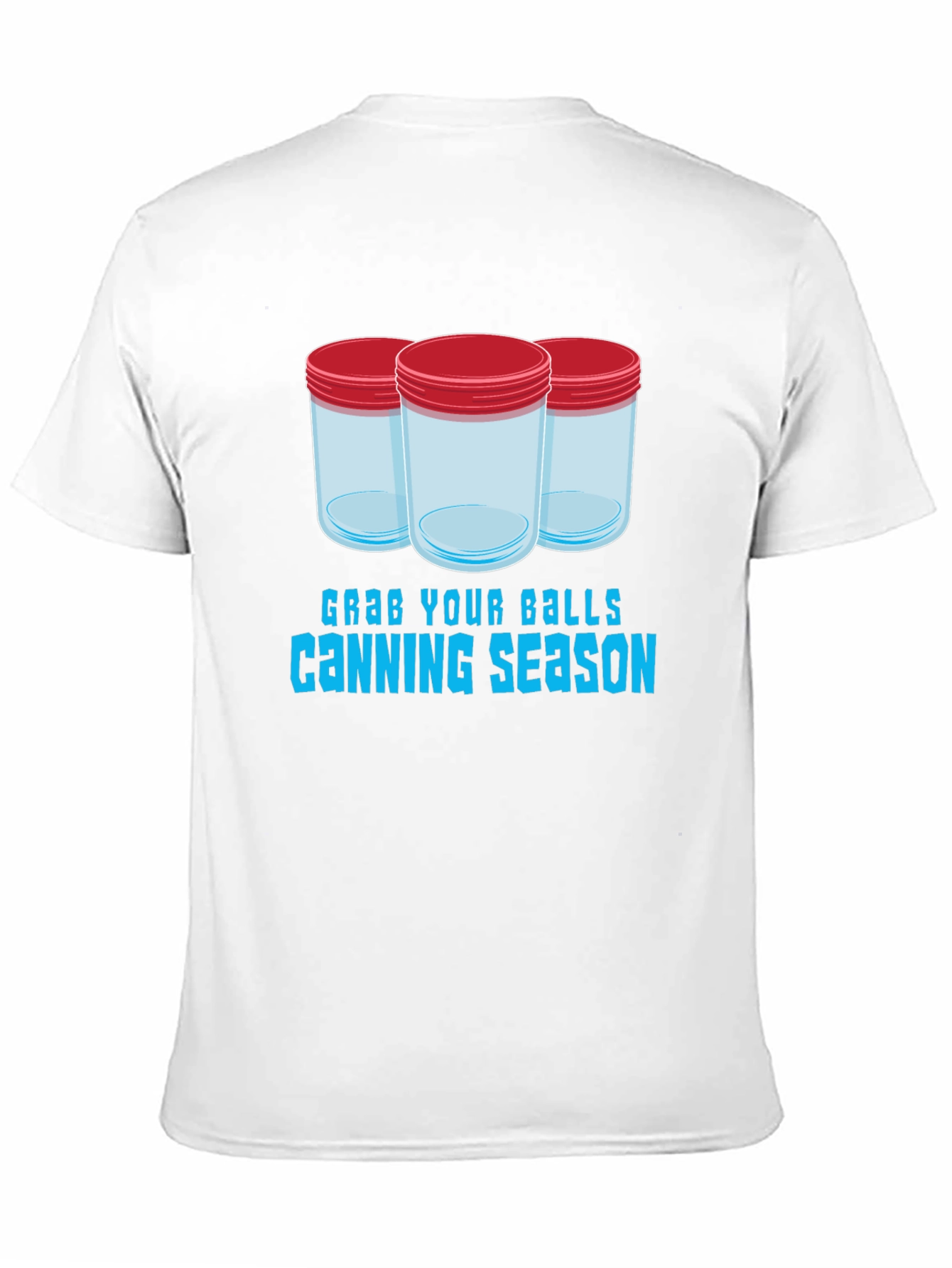 Black Grab Your Balls Canning Season T-Shirt view 11