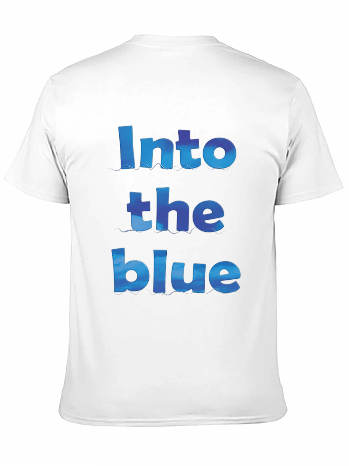 Black Into the Blue Graphic T-Shirt - Stylish Comfort view 11