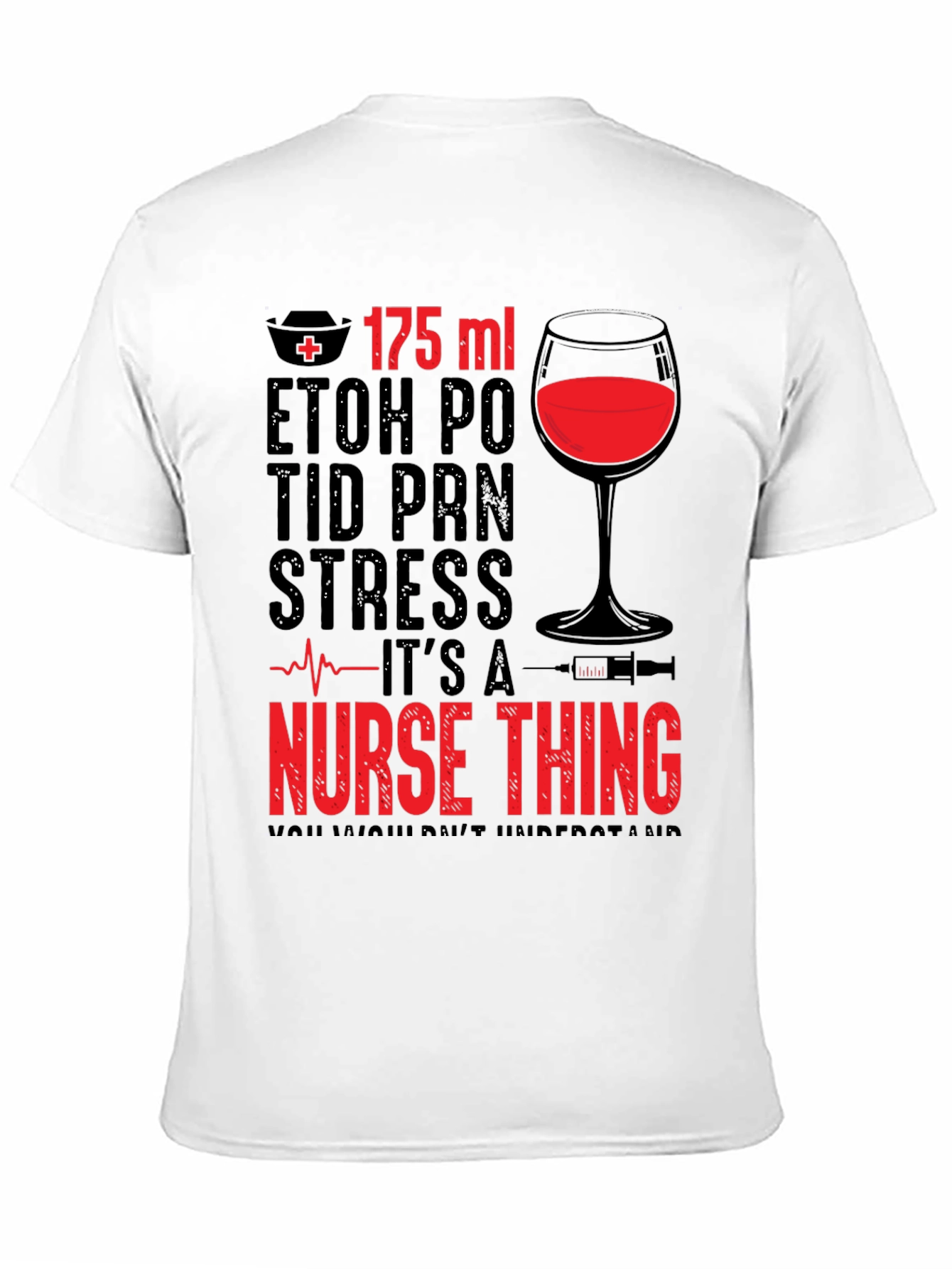 Black Nurse Thing Graphic Tee view 11