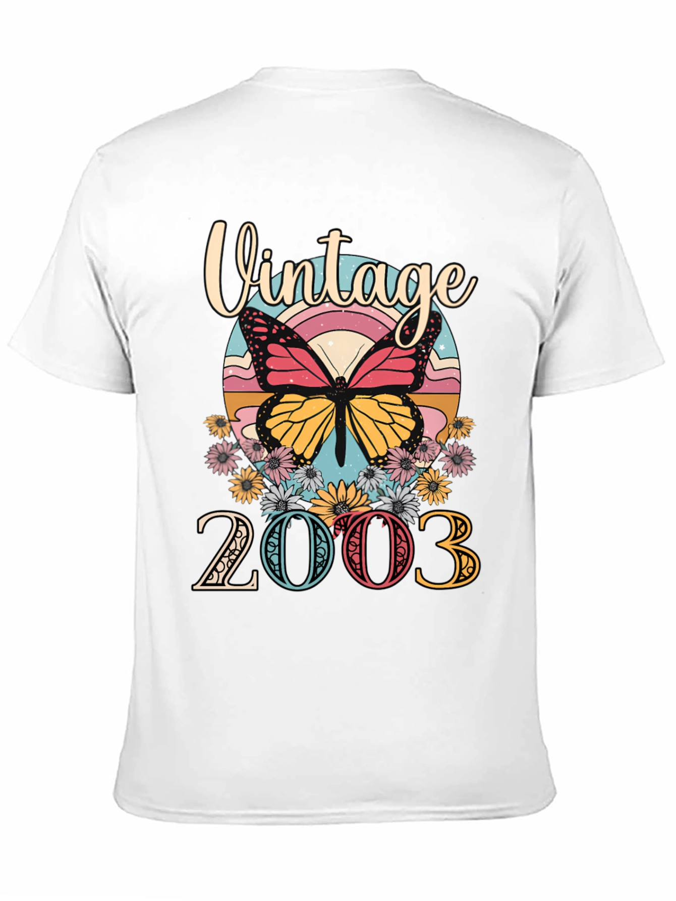 Black Vintage 2003 Butterfly Graphic Tee view 11