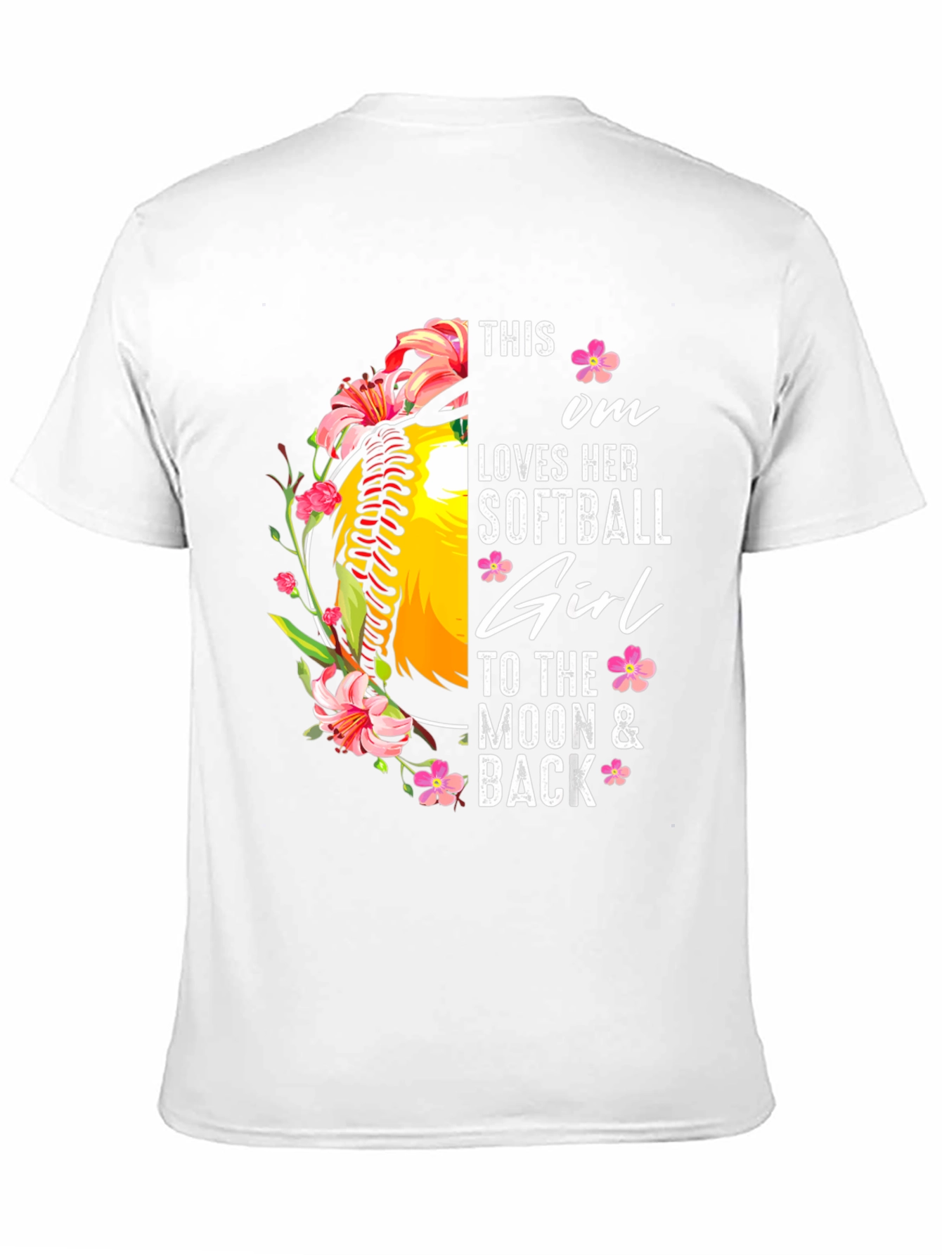 Softball Mom Graphic Tee - Gift for Softball Moms - 11