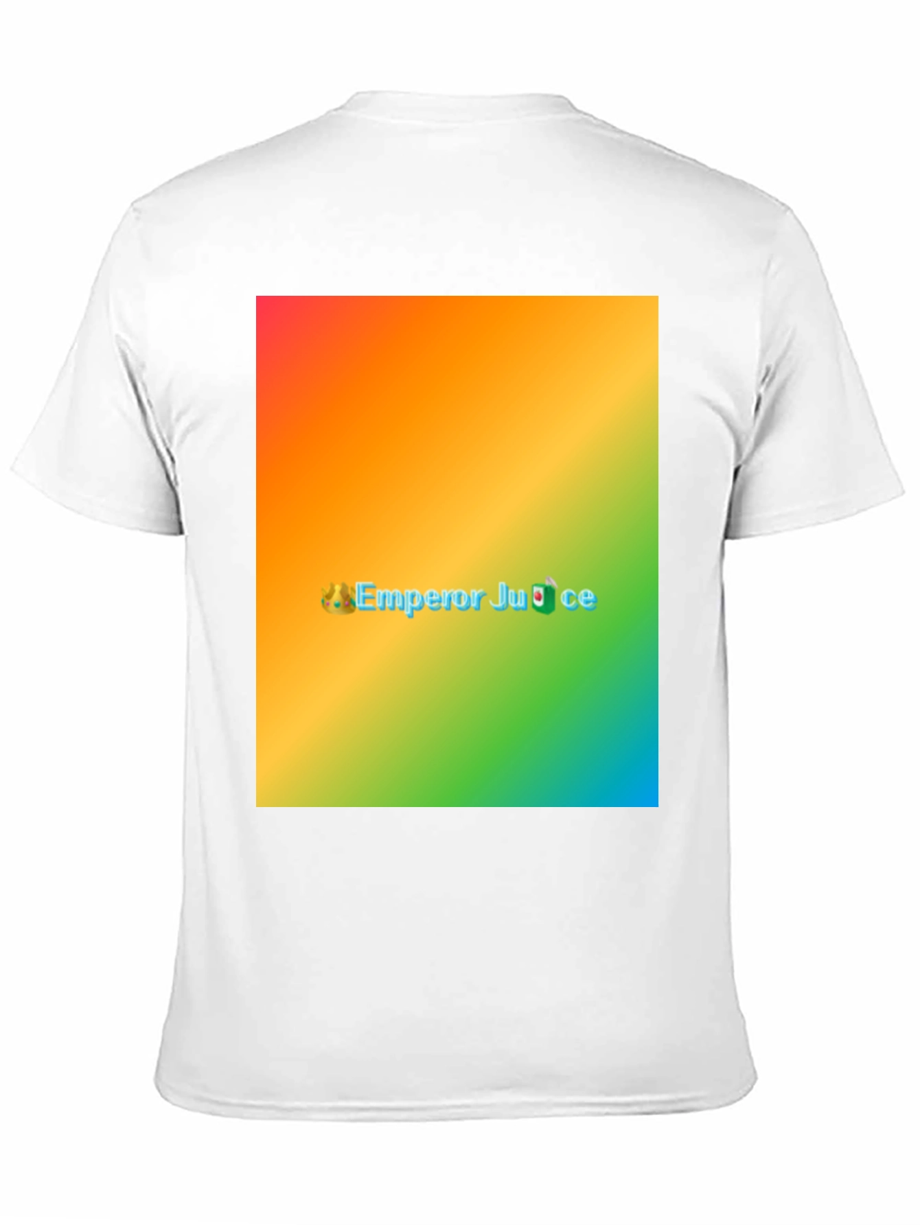 Black Emperor Juice Rainbow T-Shirt - Novelty Graphic Tee view 11