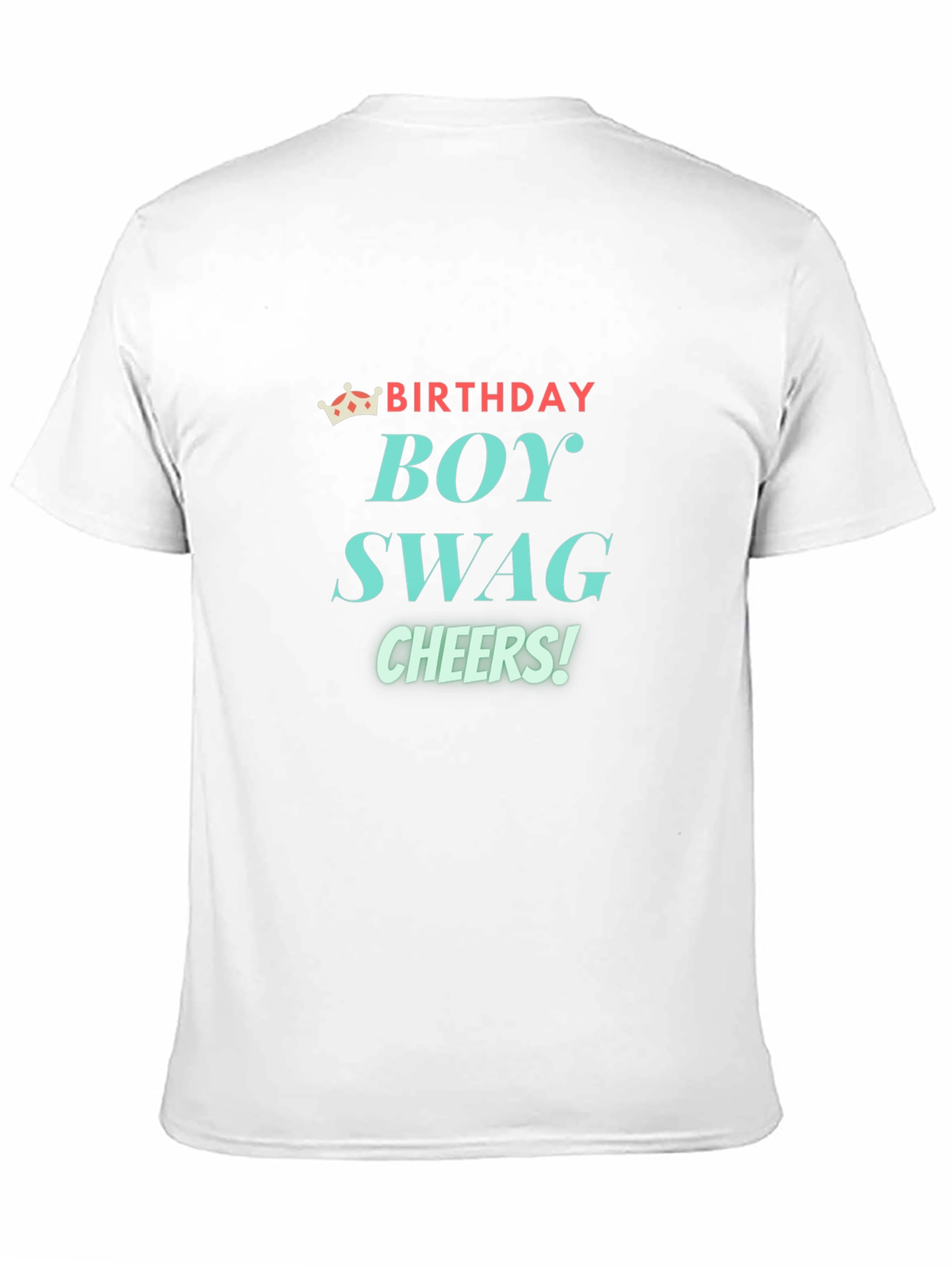 Black Birthday Boy Swag T-Shirt view 11