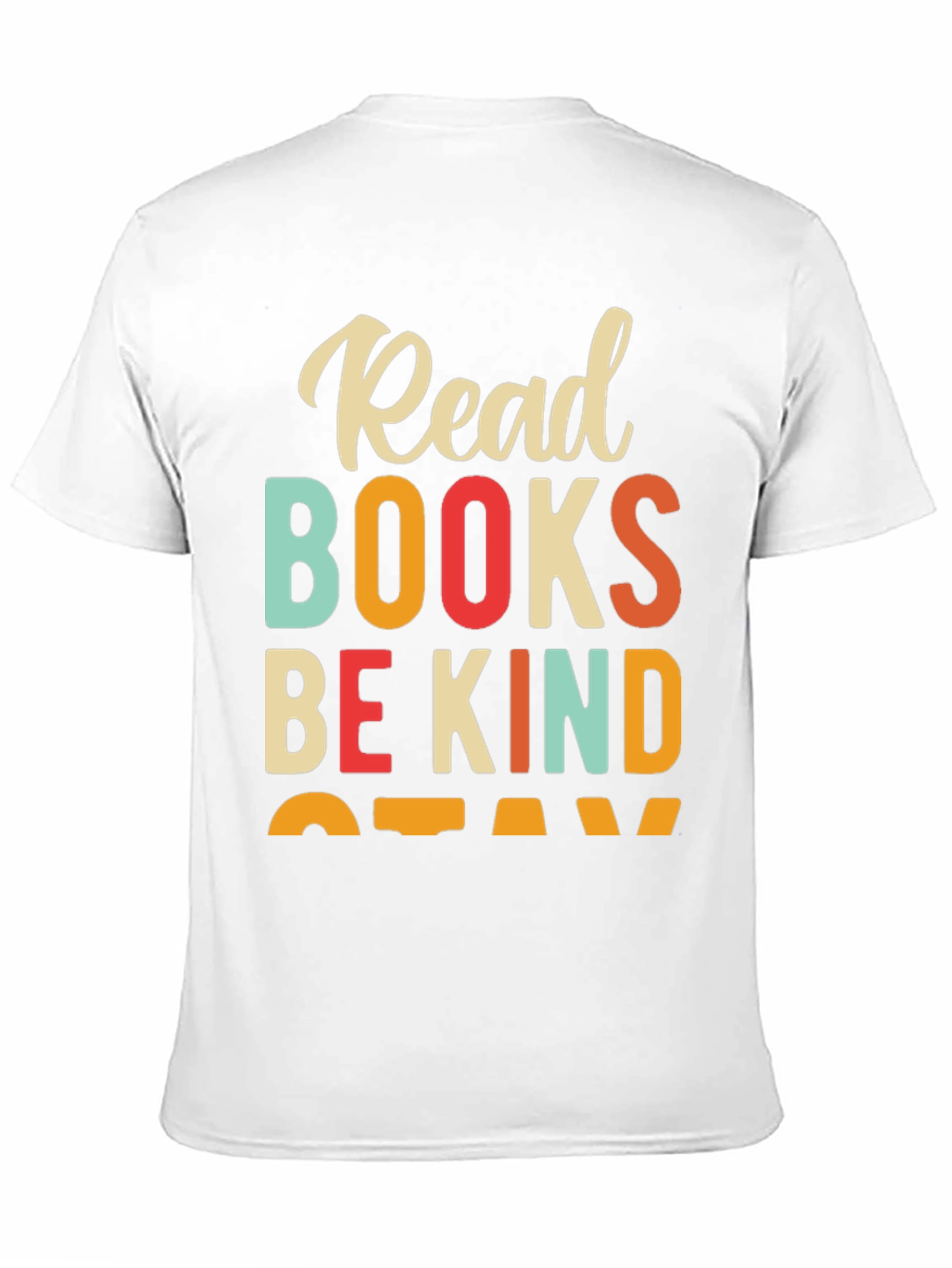 Black Read Books Be Kind Stay T-Shirt view 11