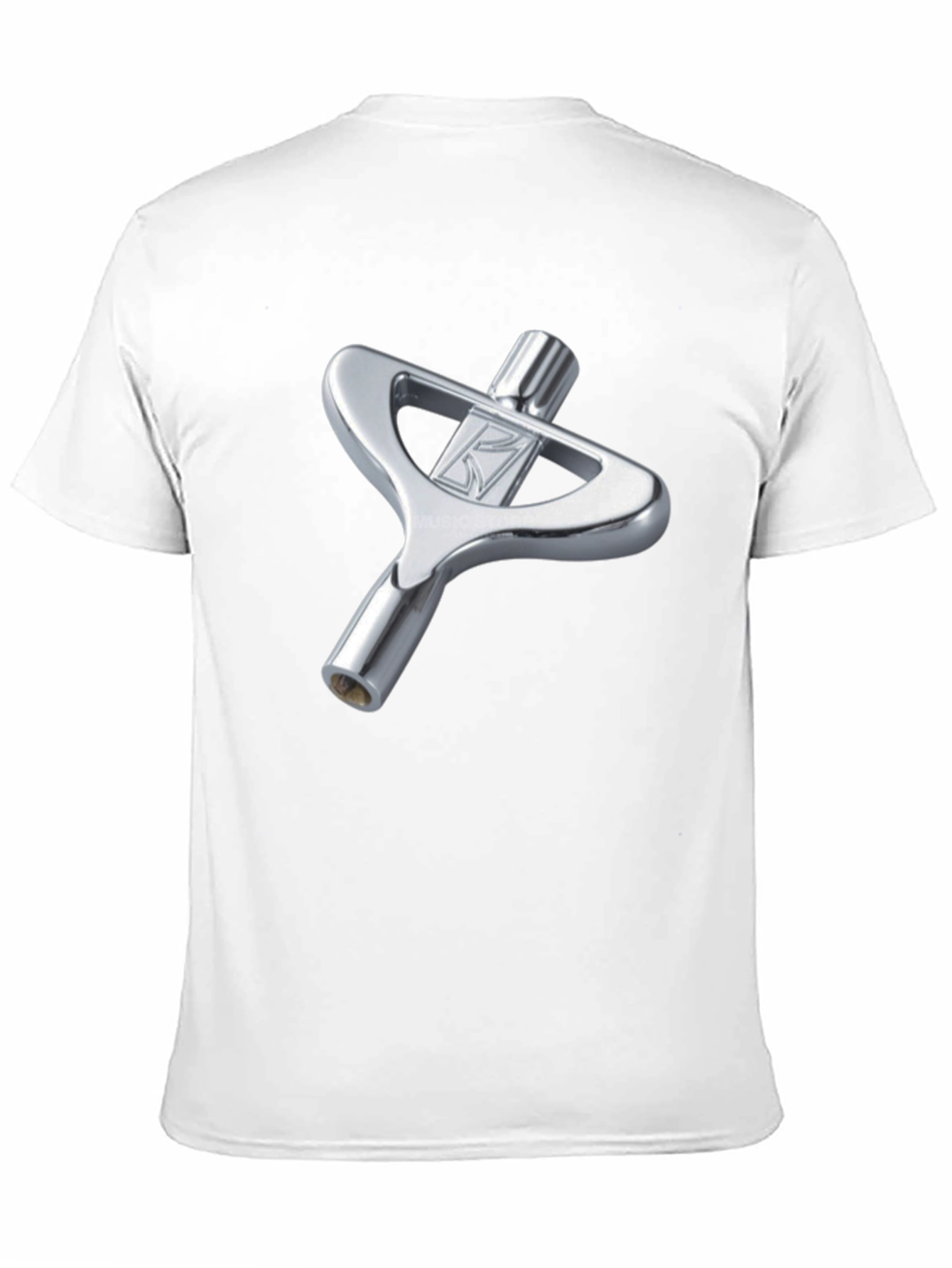 Black Drum Key Graphic Tee - Music Lover T-Shirt view 11