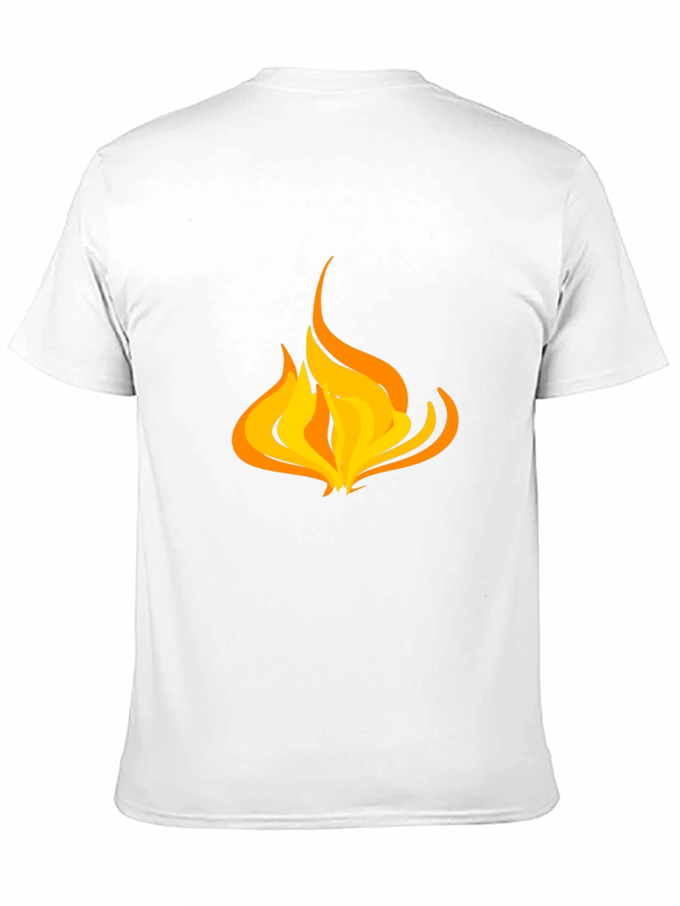 Black Flame Graphic Black T-Shirt - Casual Style view 11