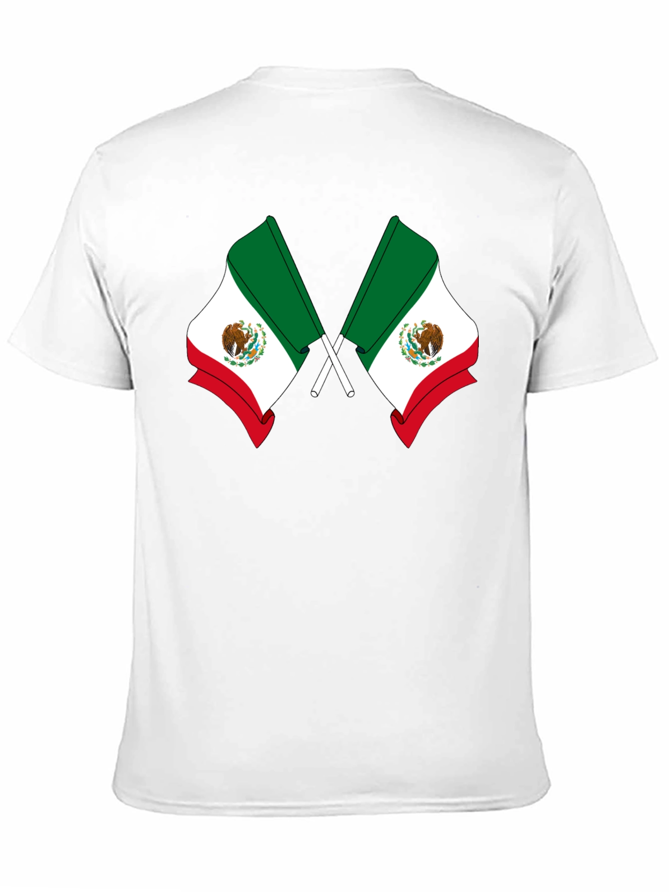 Black Mexican Flag T-Shirt - Viva Mexico! view 11