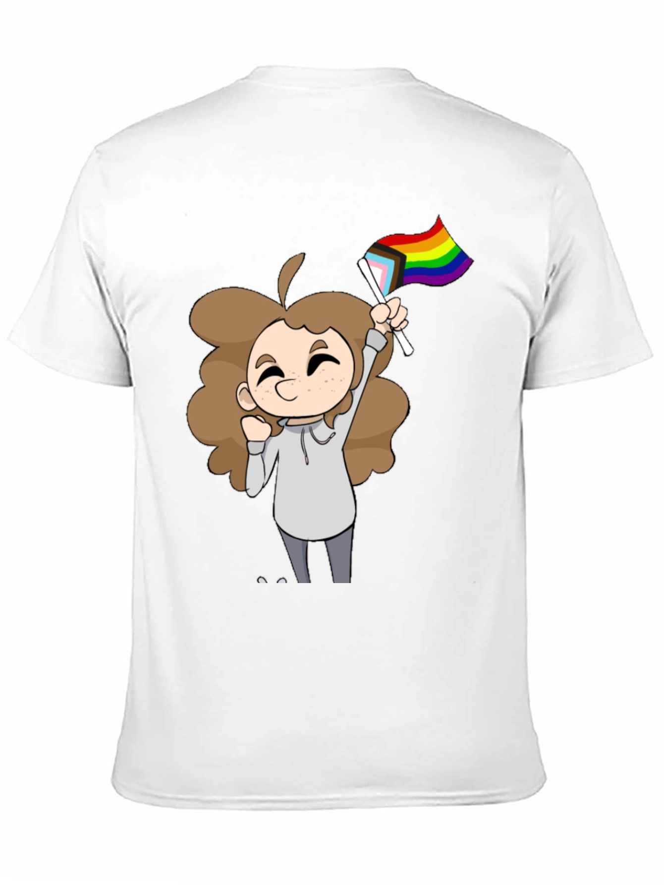 Black Pride Cartoon T-Shirt view 11