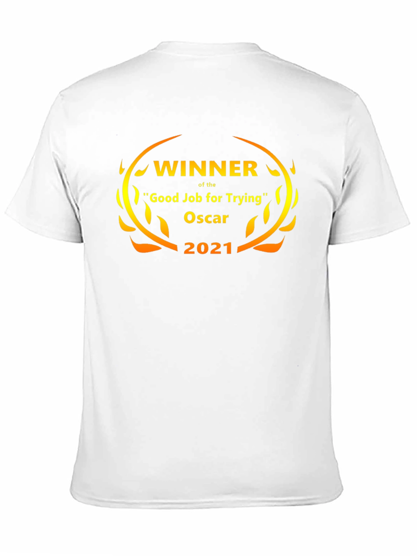 Black Winner Good Job For Trying Oscar 2021 T-Shirt view 11