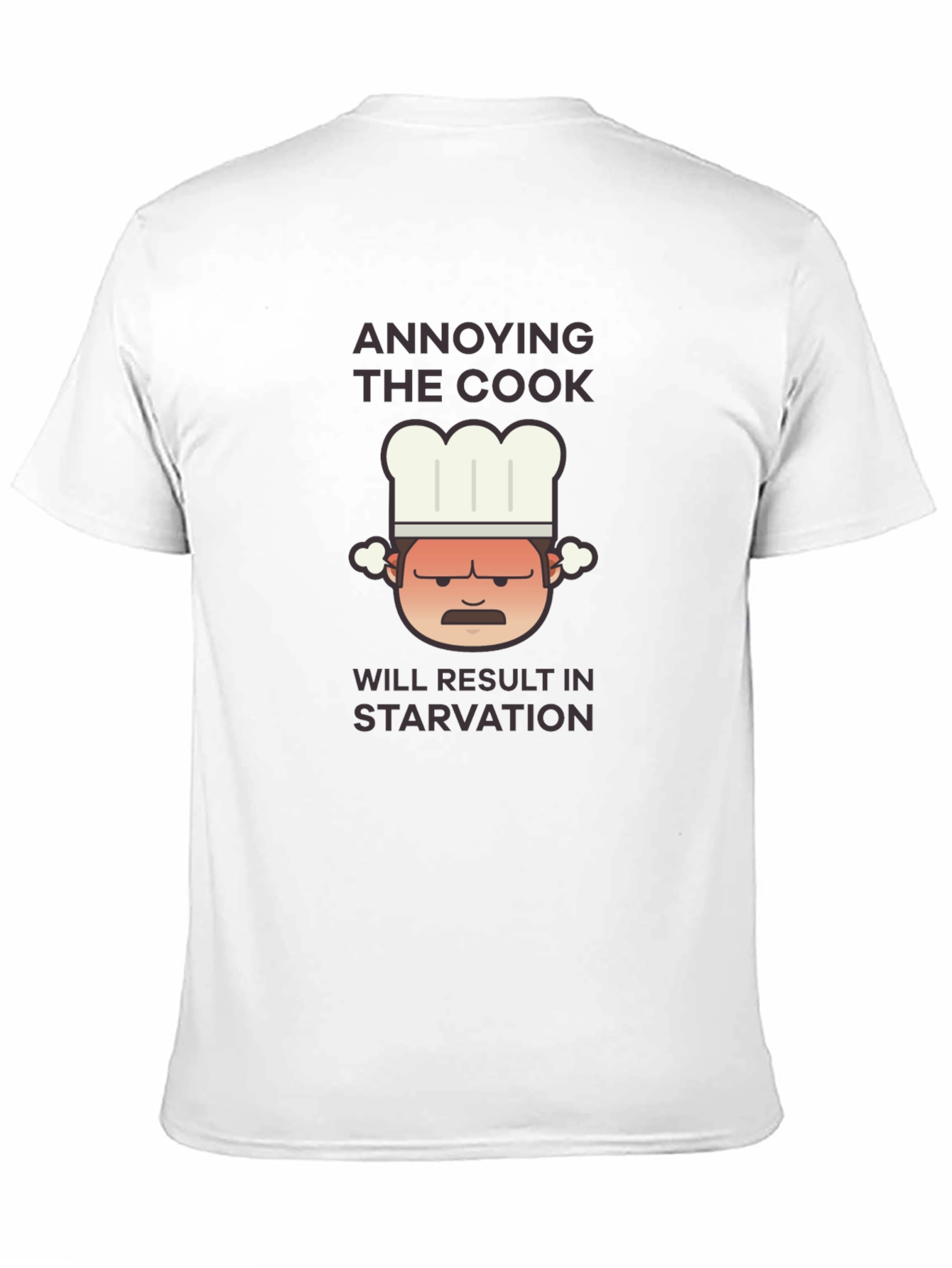 Black Annoying The Cook Funny T-Shirt view 11