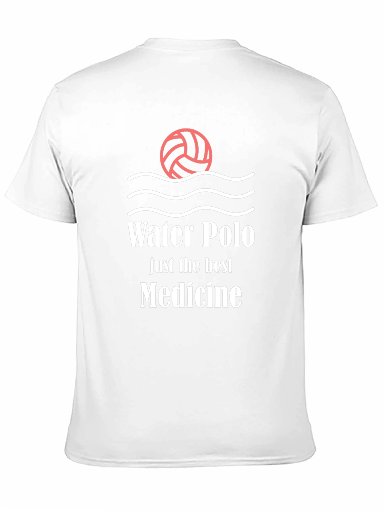 Black Water Polo Medicine Black T-Shirt view 11
