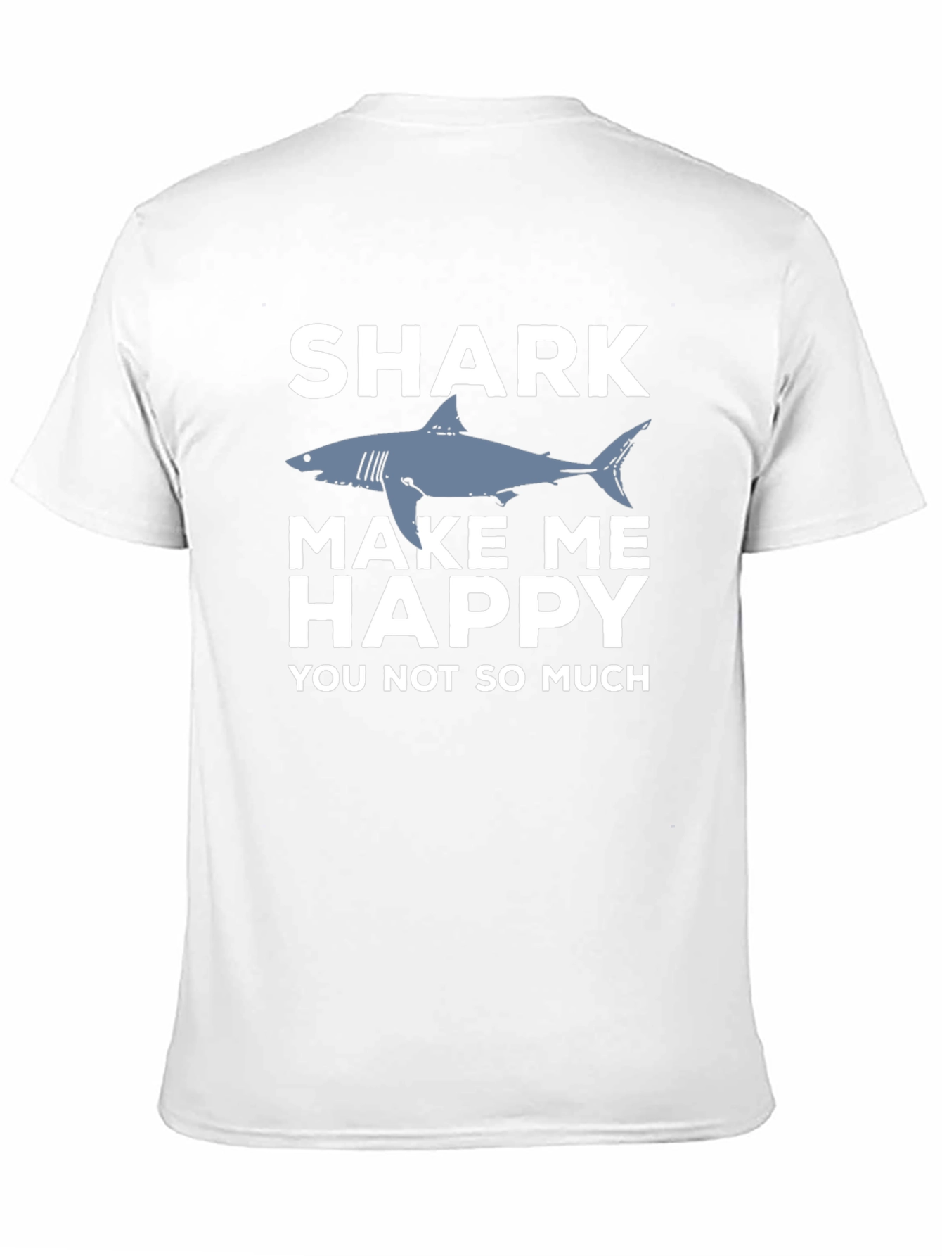 Black Shark Lover T-Shirt - Funny Graphic Tee view 11
