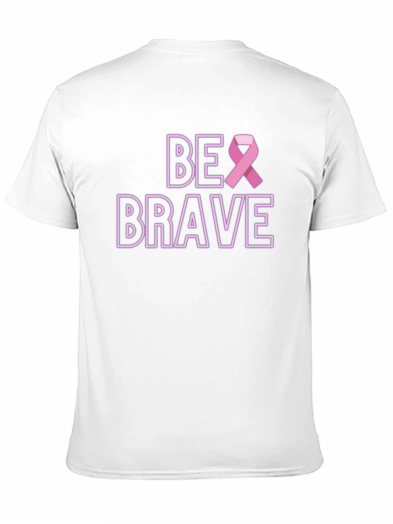 Black Be Brave Cancer Awareness T-Shirt view 11