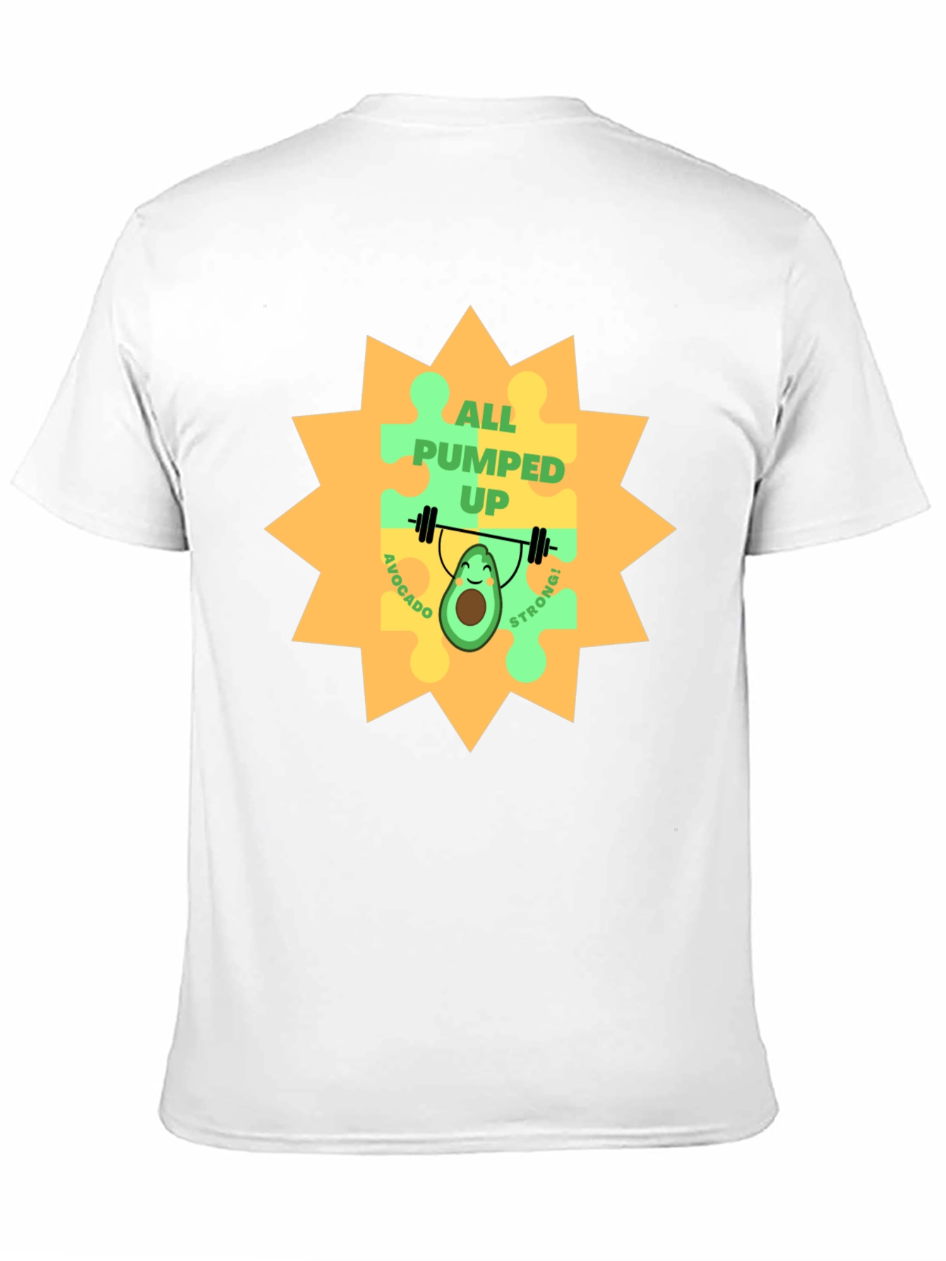 Black All Pumped Up Avocado T-Shirt view 11