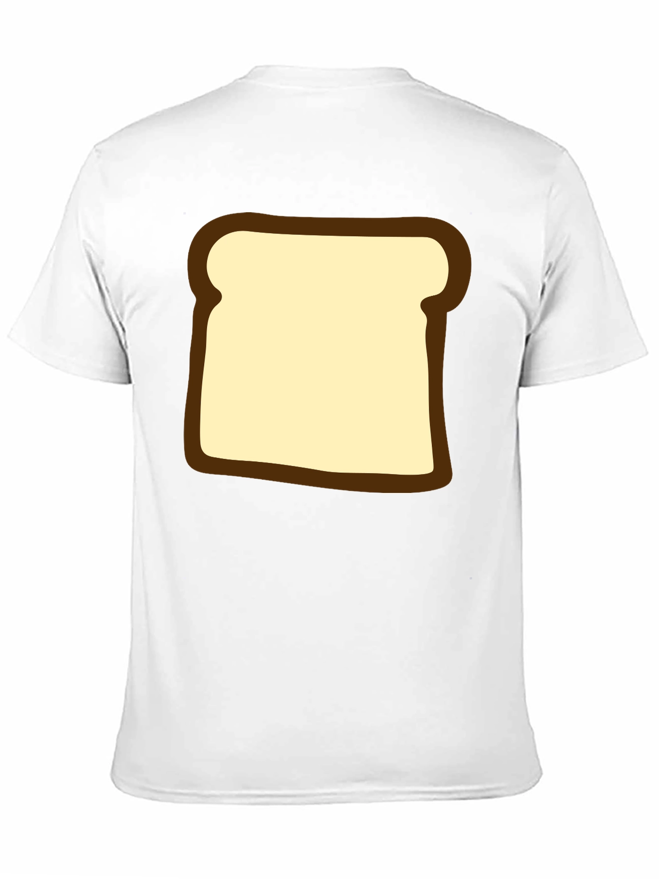 Black Funny Toast Graphic T-Shirt - Black, Comfortable Fit view 11