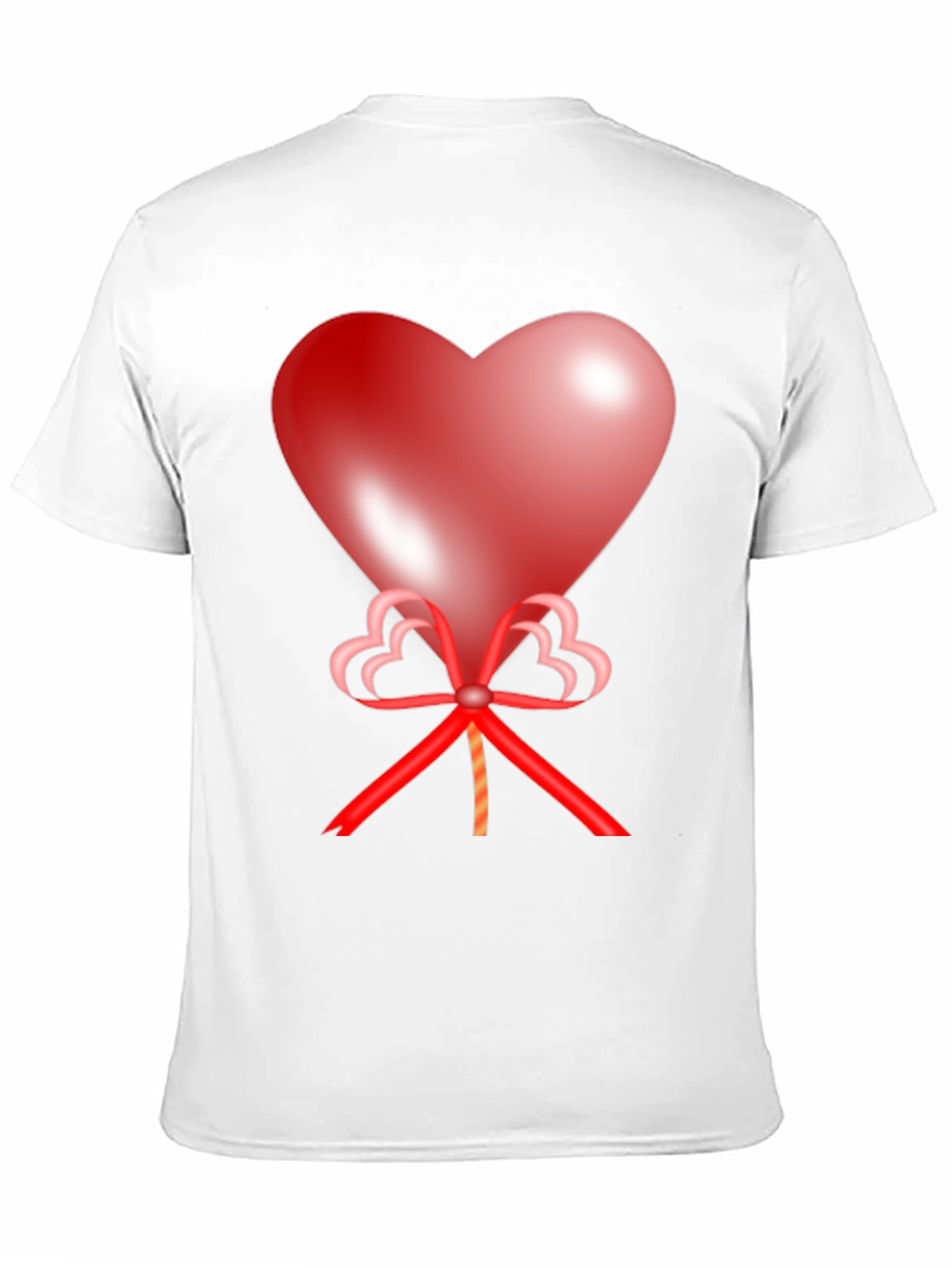 Black Heart Balloon Graphic Tee - Love is in the Air! view 11