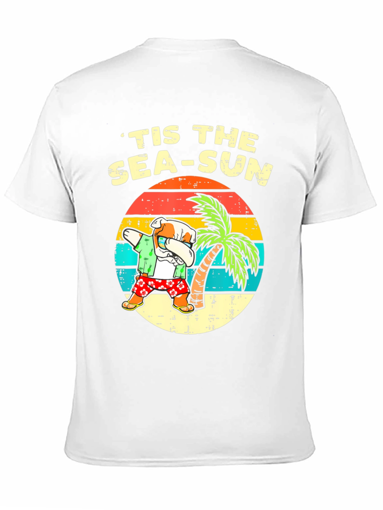 Black 'Tis the Sea-Sun' Graphic T-Shirt view 11