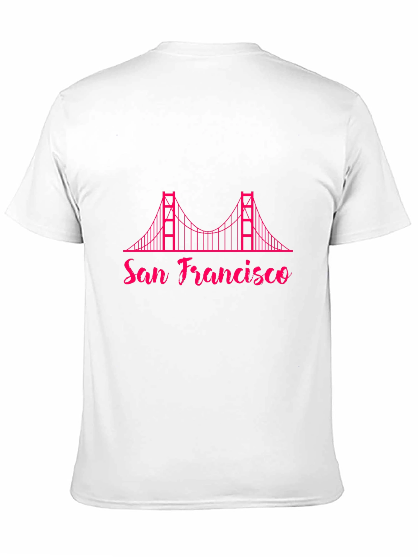 Black San Francisco Bridge Graphic Tee - Black view 11