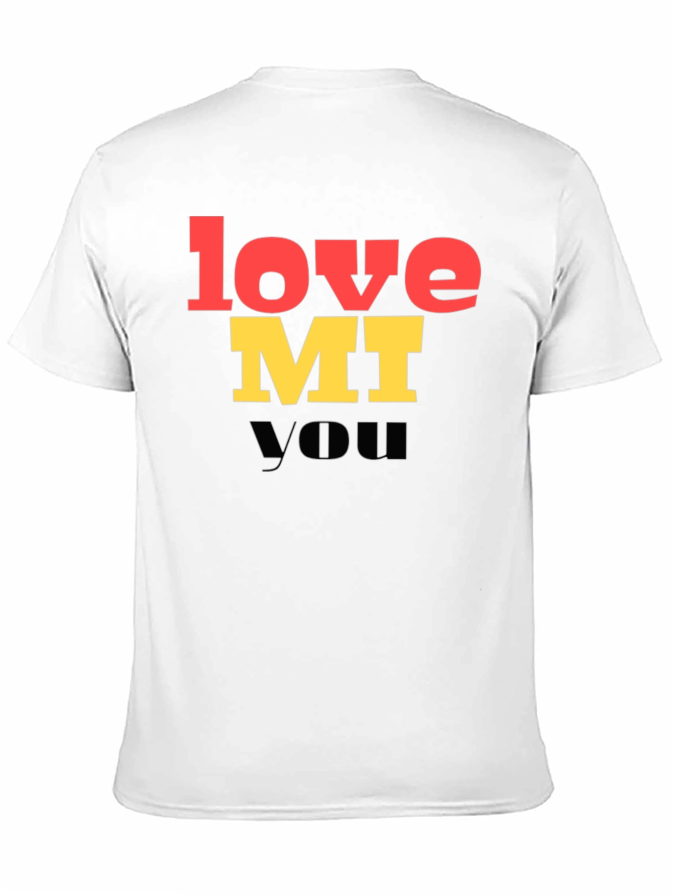 Black Love MI You Graphic T-Shirt - Trendy Unisex Tee view 11
