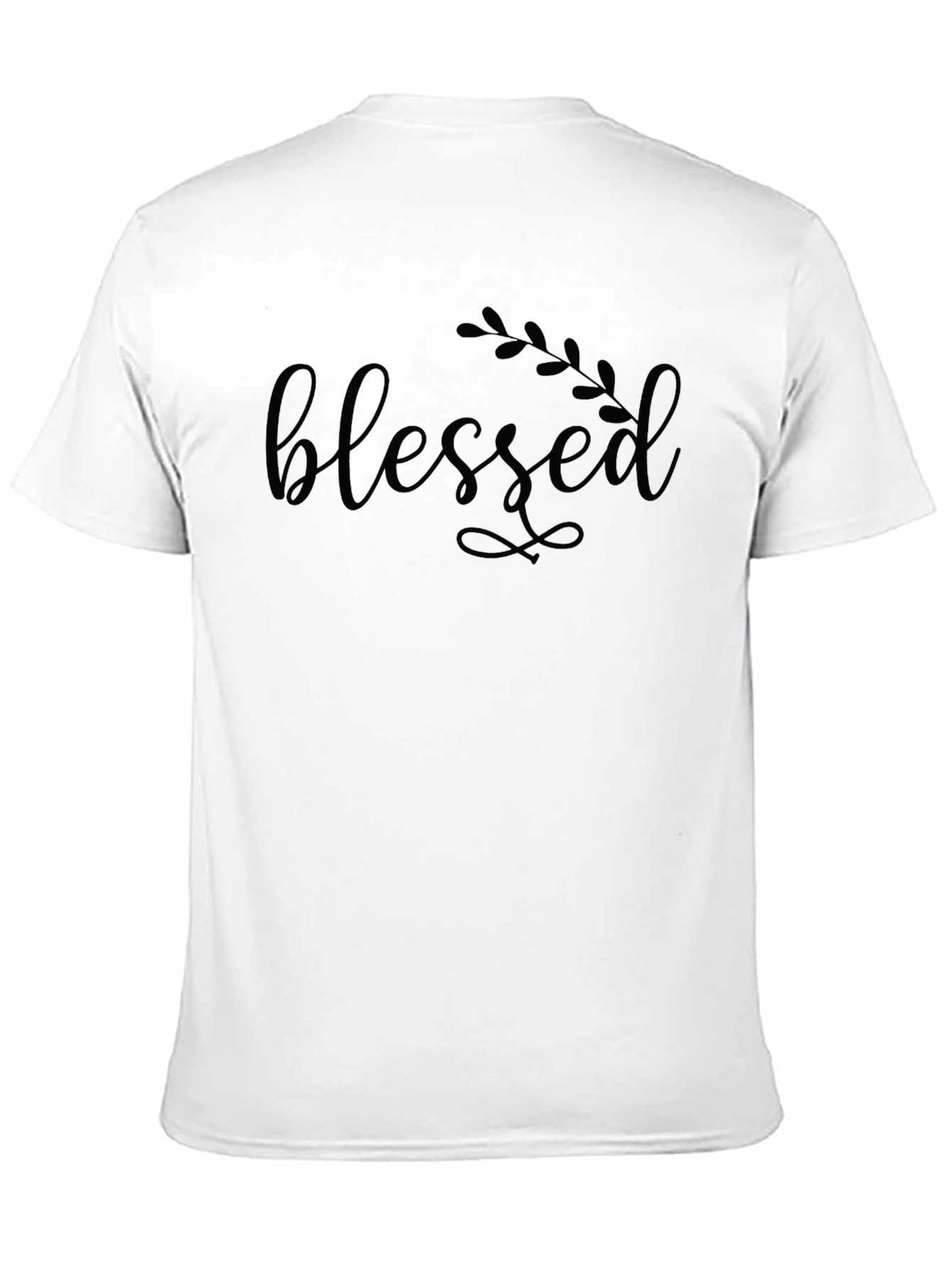 Black Blessed Graphic T-Shirt - Stylish and Comfortable view 11