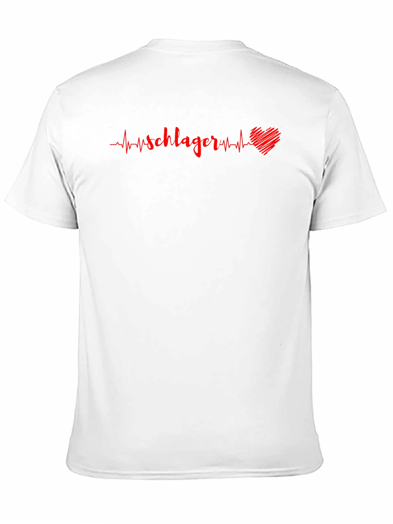 Black Schlager Heartbeat T-Shirt view 11