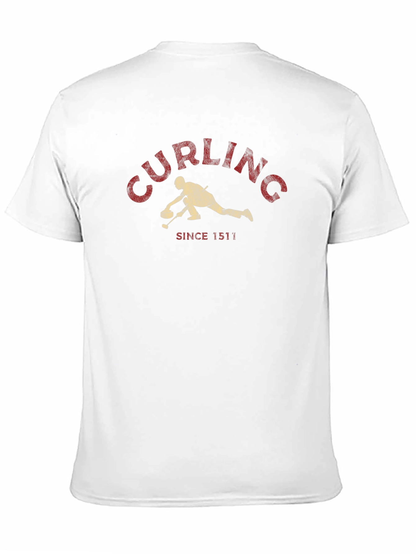 Black Curling Since 1511 Graphic T-Shirt view 11