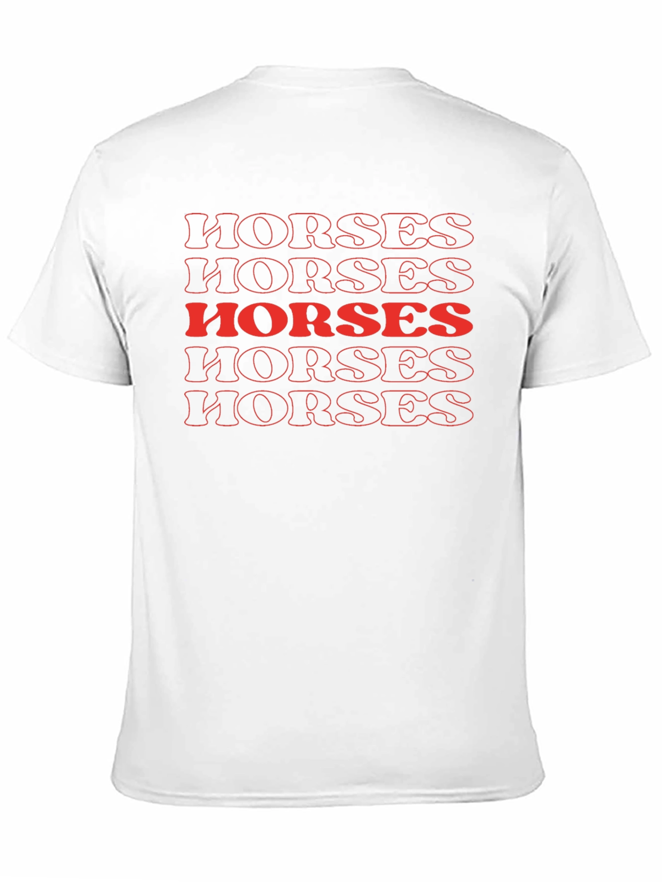 Black Retro Horses Graphic T-Shirt - Bold & Stylish view 11