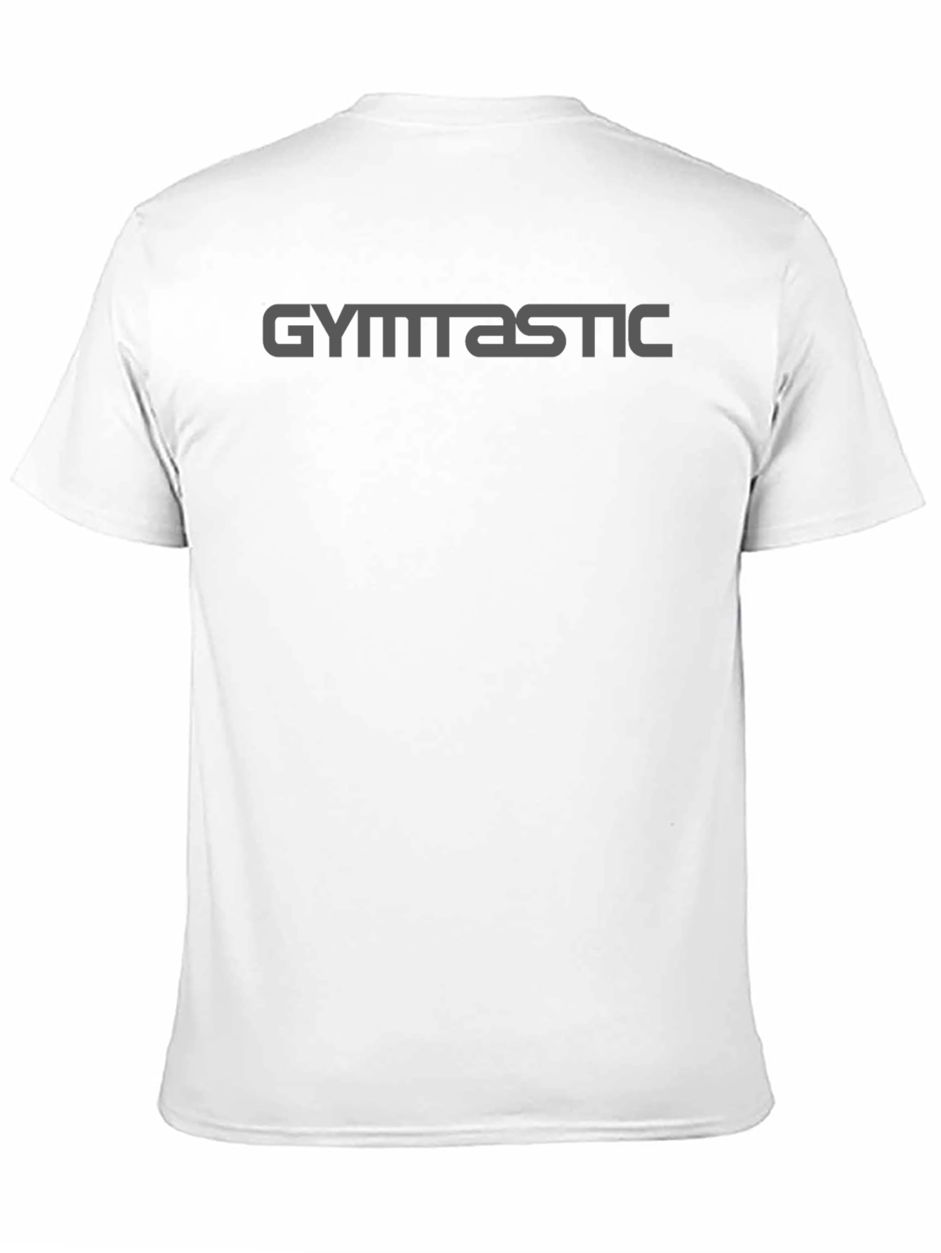 Black Gymnastic Men's Black T-Shirt view 11