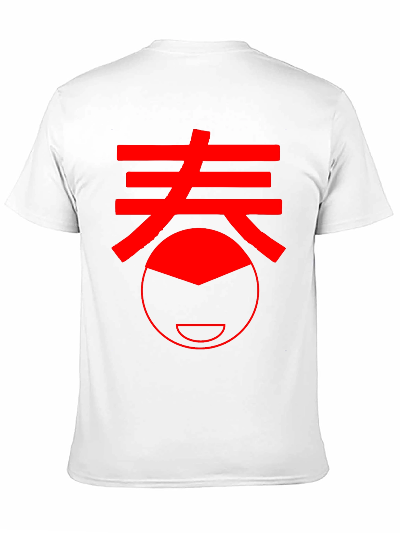 Black Red Spring Kanji Black T-Shirt view 11