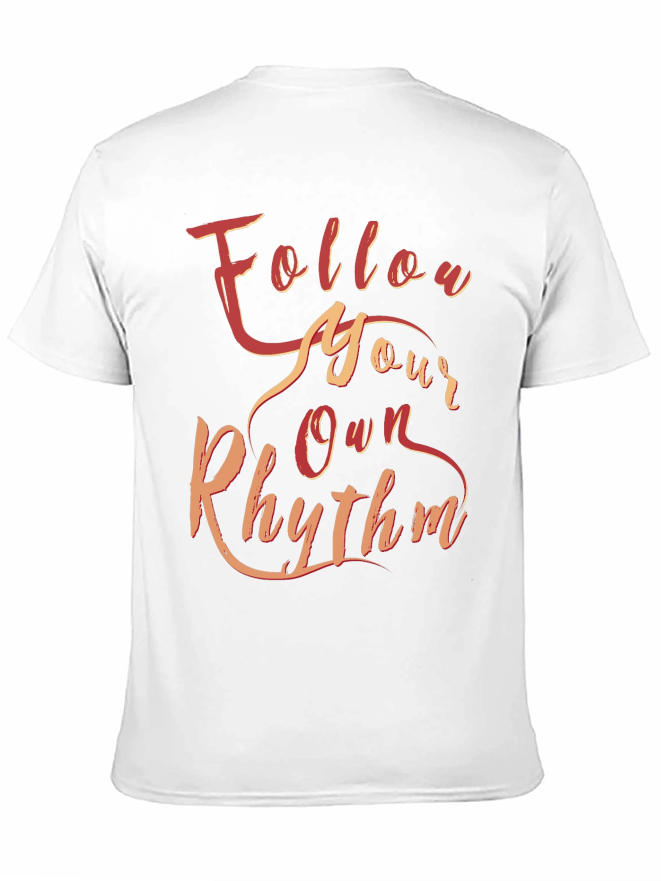 Black Follow Your Own Rhythm Graphic Tee view 11