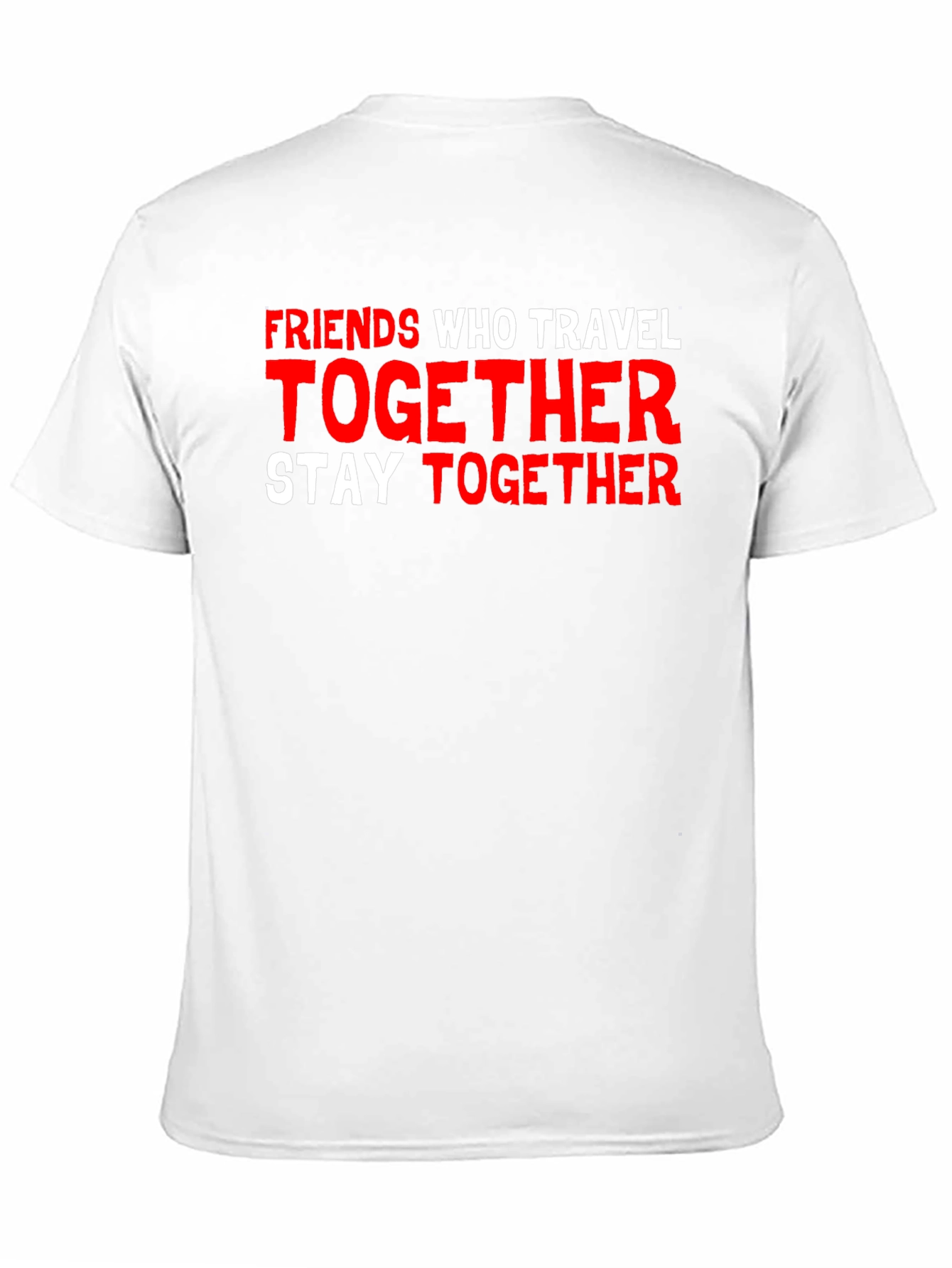 Black Friends Who Travel Together Graphic T-Shirt view 11