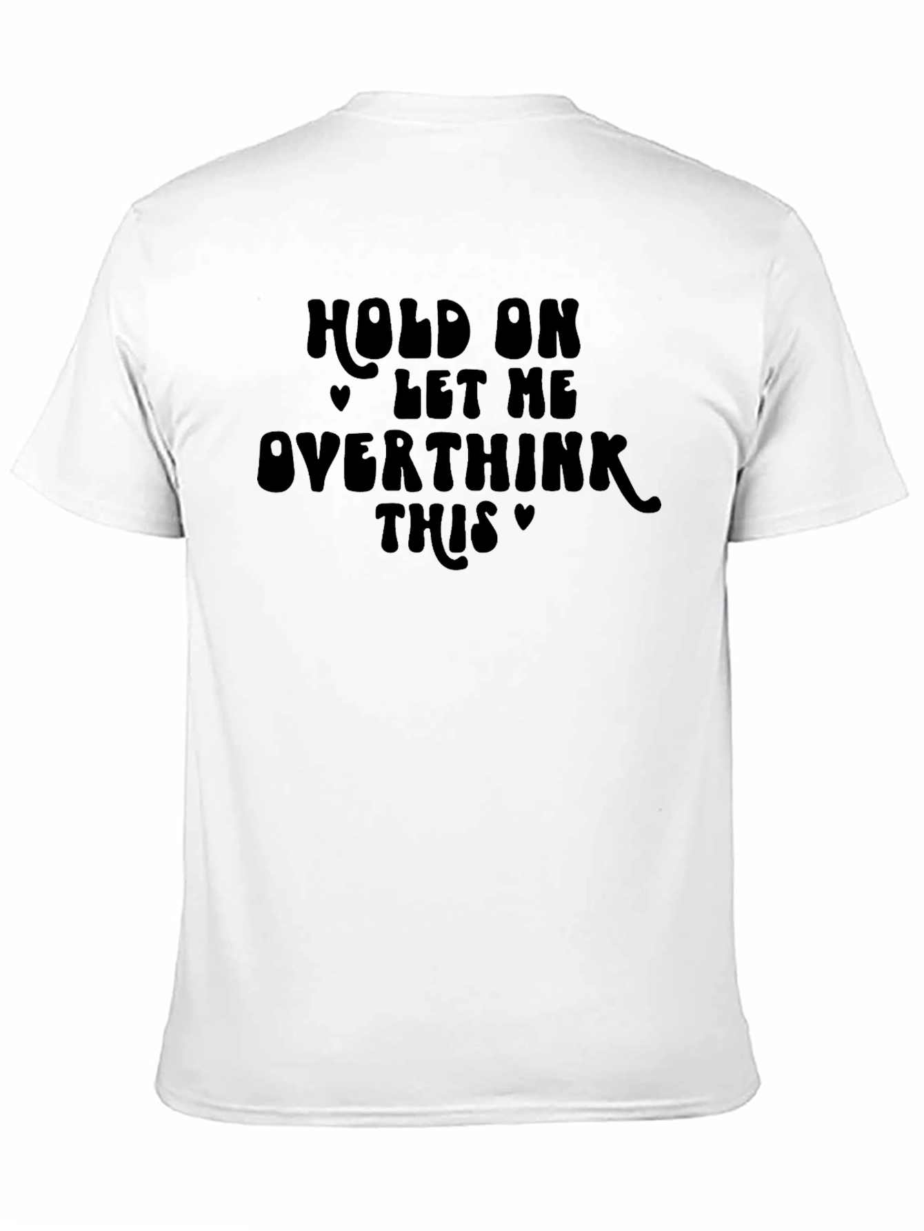Black Overthinker T-Shirt - Funny Graphic Tee view 11