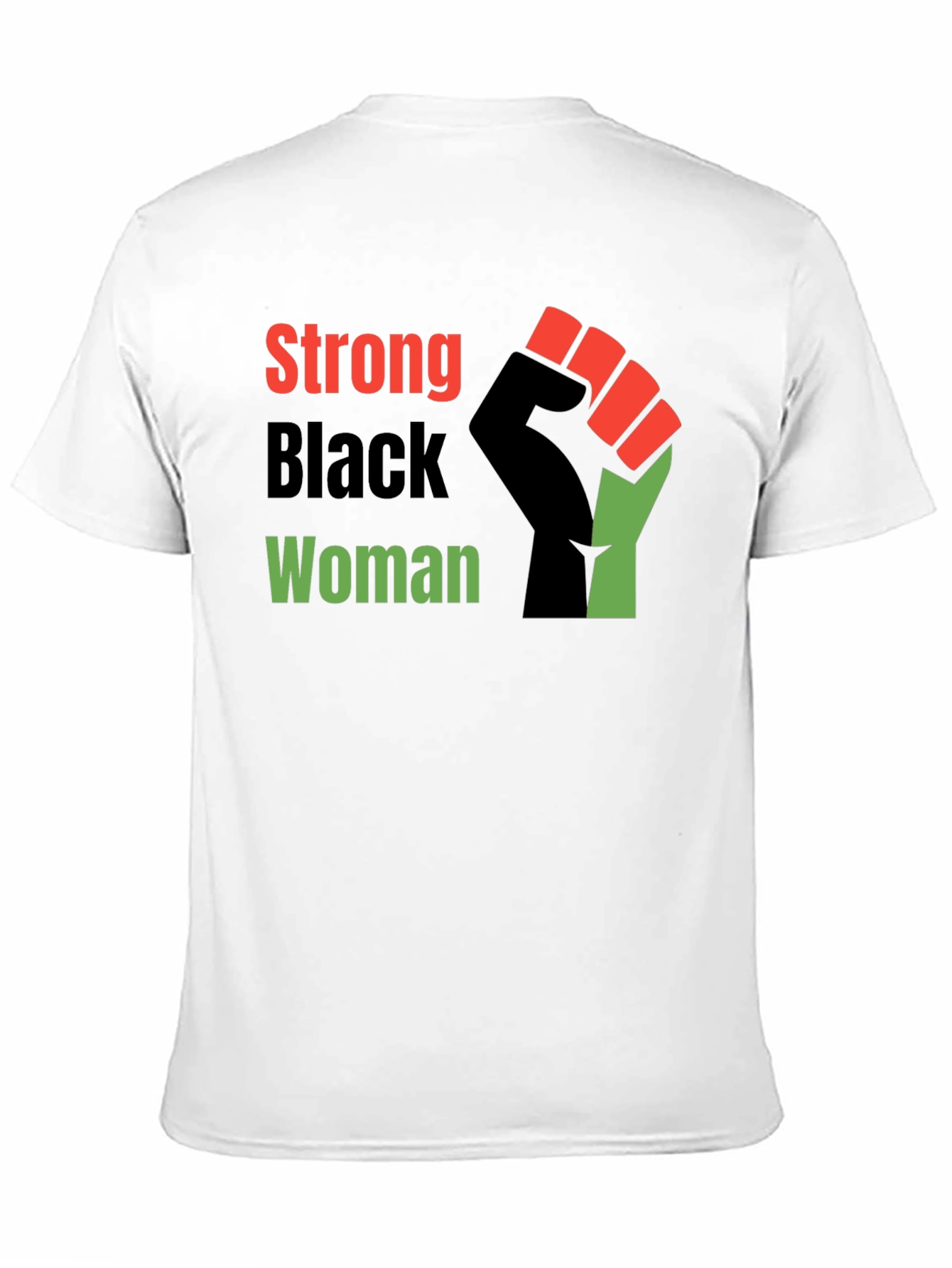 Black Strong Black Woman Graphic Tee - Empowering Design view 11