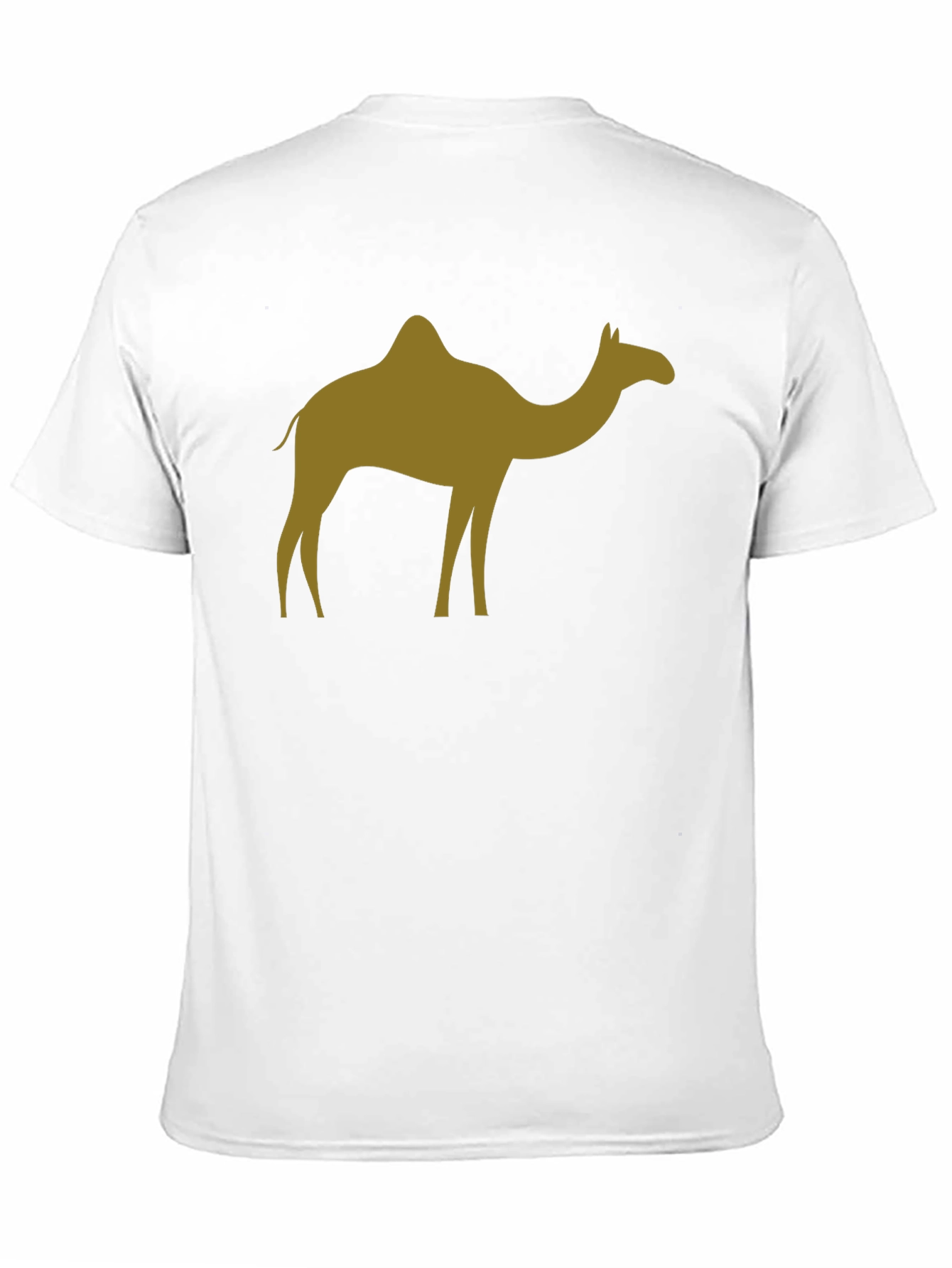 Black Camel Silhouette Black T-Shirt view 11