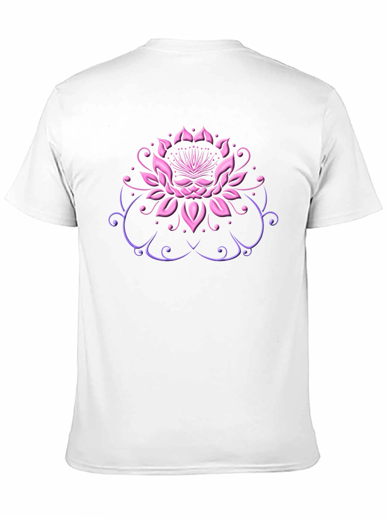 Black Lotus Flower Graphic Tee view 11