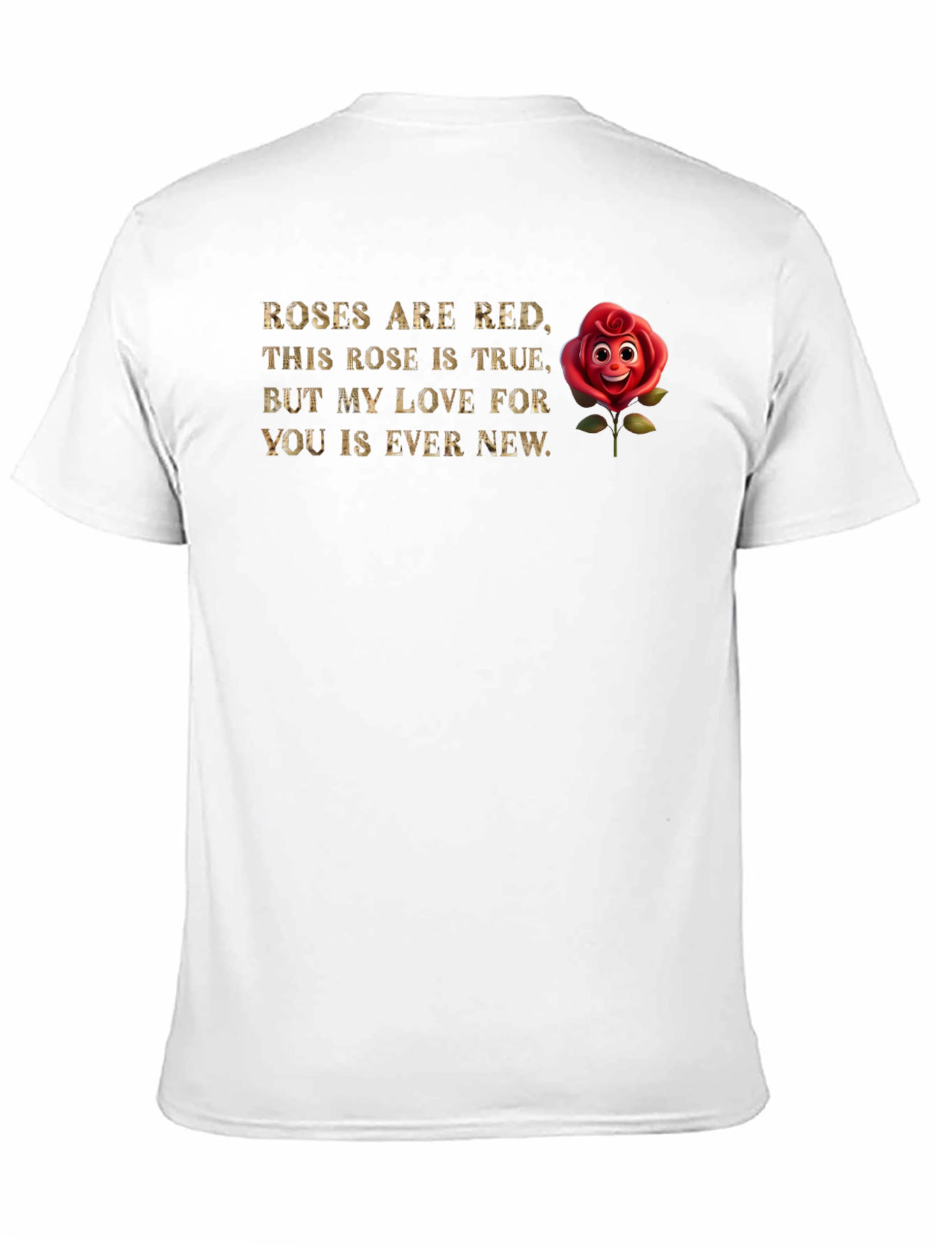 Black Roses Are Red Graphic Tee - Romantic Valentine's Shirt view 11
