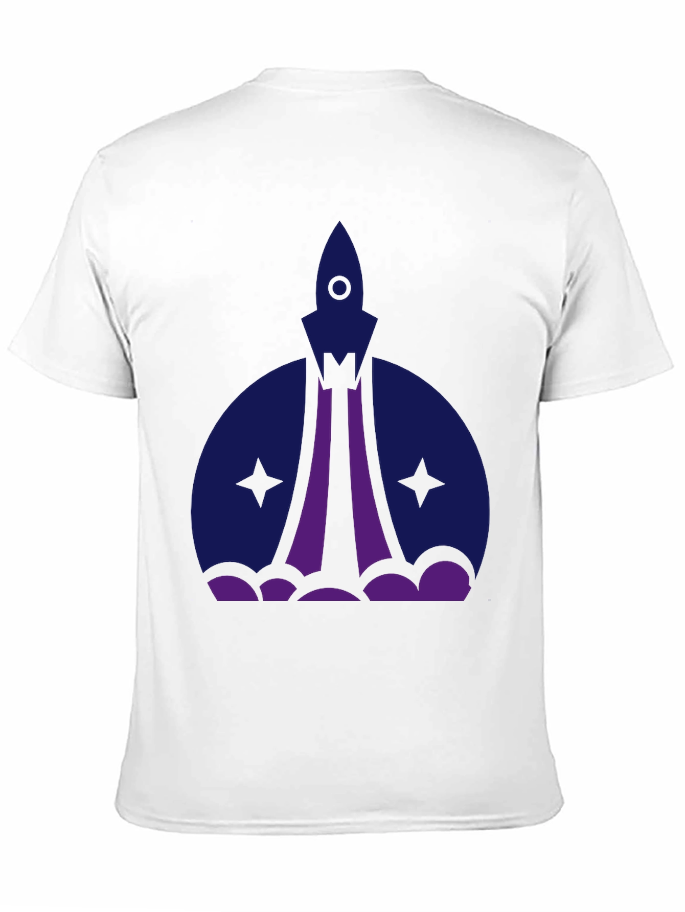 Black Rocket Launch Graphic Tee - Black Unisex Shirt view 11